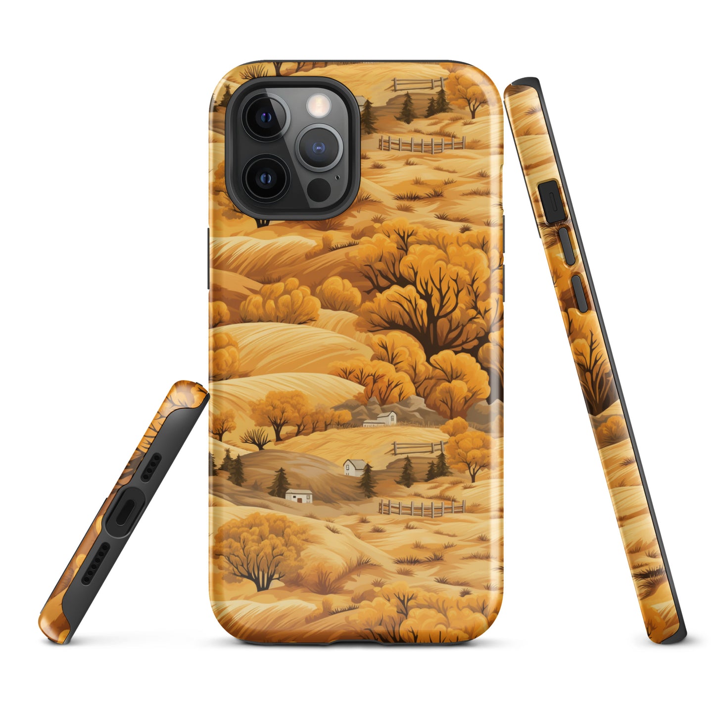 Rural Rhapsody - Early Autumn Farm Tales - iPhone Case