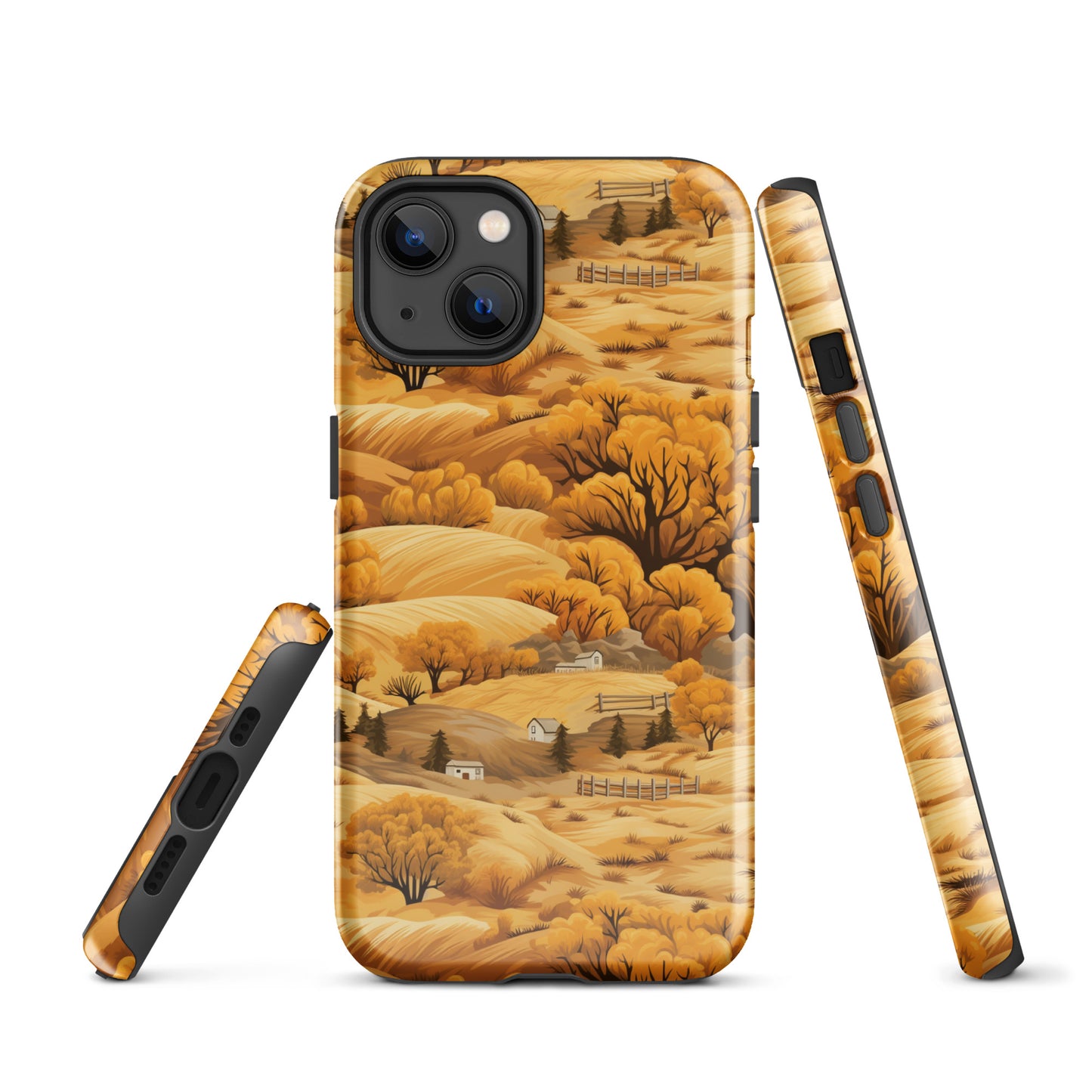 Rural Rhapsody - Early Autumn Farm Tales - iPhone Case