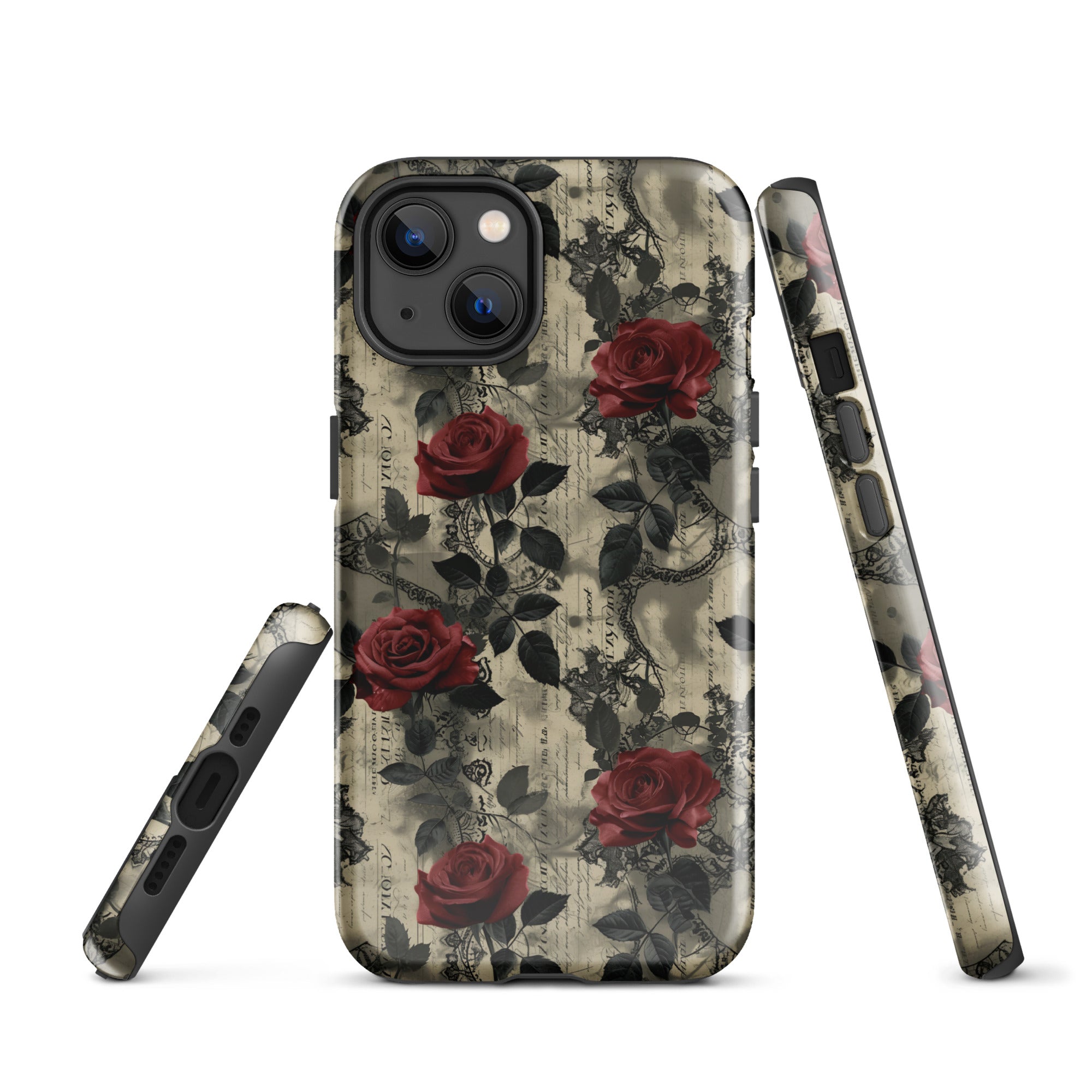 Poetic Blooms - iPhone Case