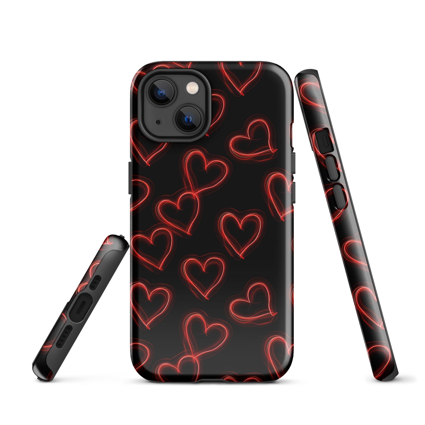 Neon Heartbeat - iPhone Case