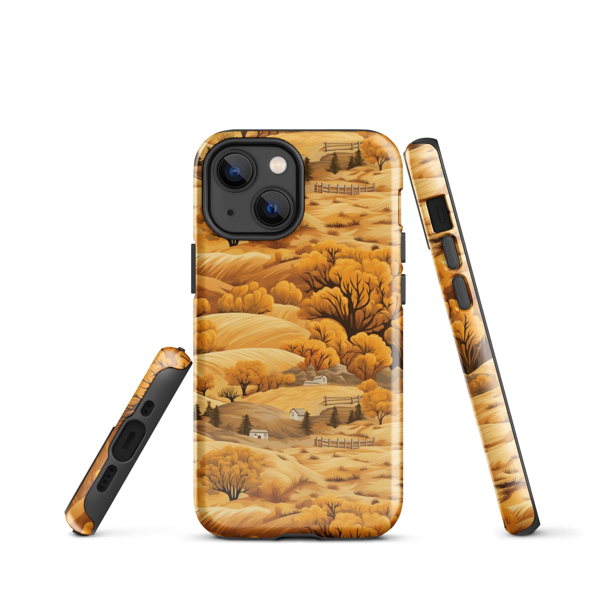 Rural Rhapsody - Early Autumn Farm Tales - iPhone Case