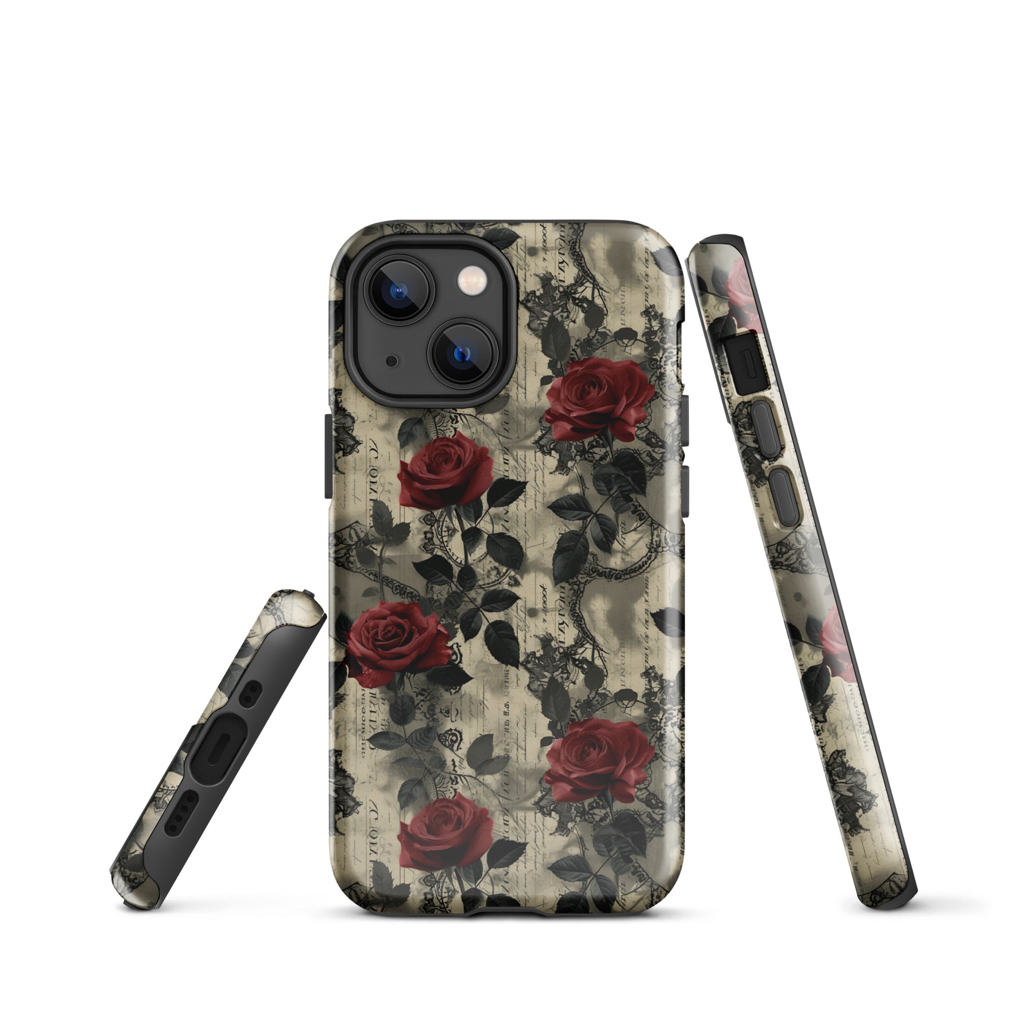 Poetic Blooms - iPhone Case