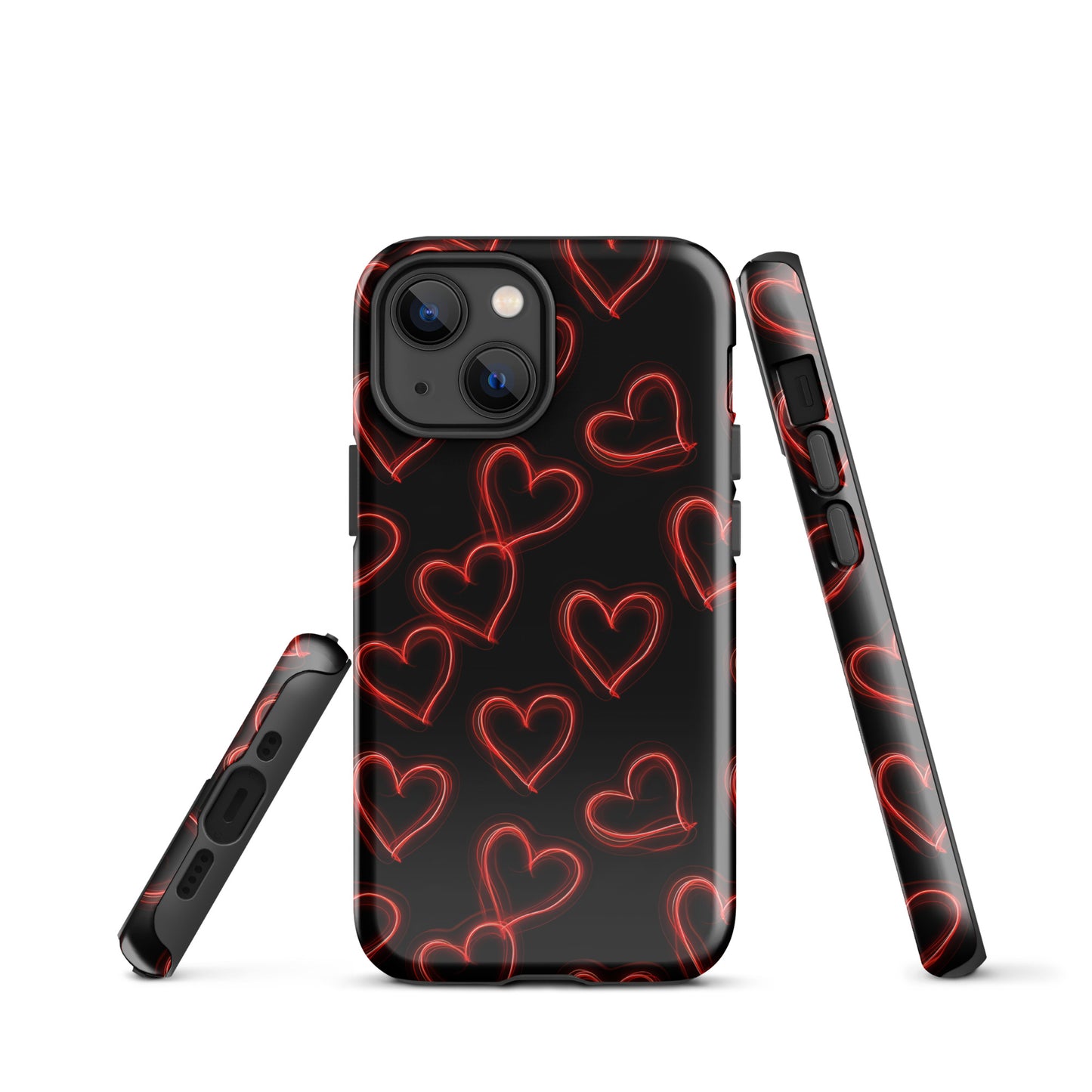 Neon Heartbeat - iPhone Case