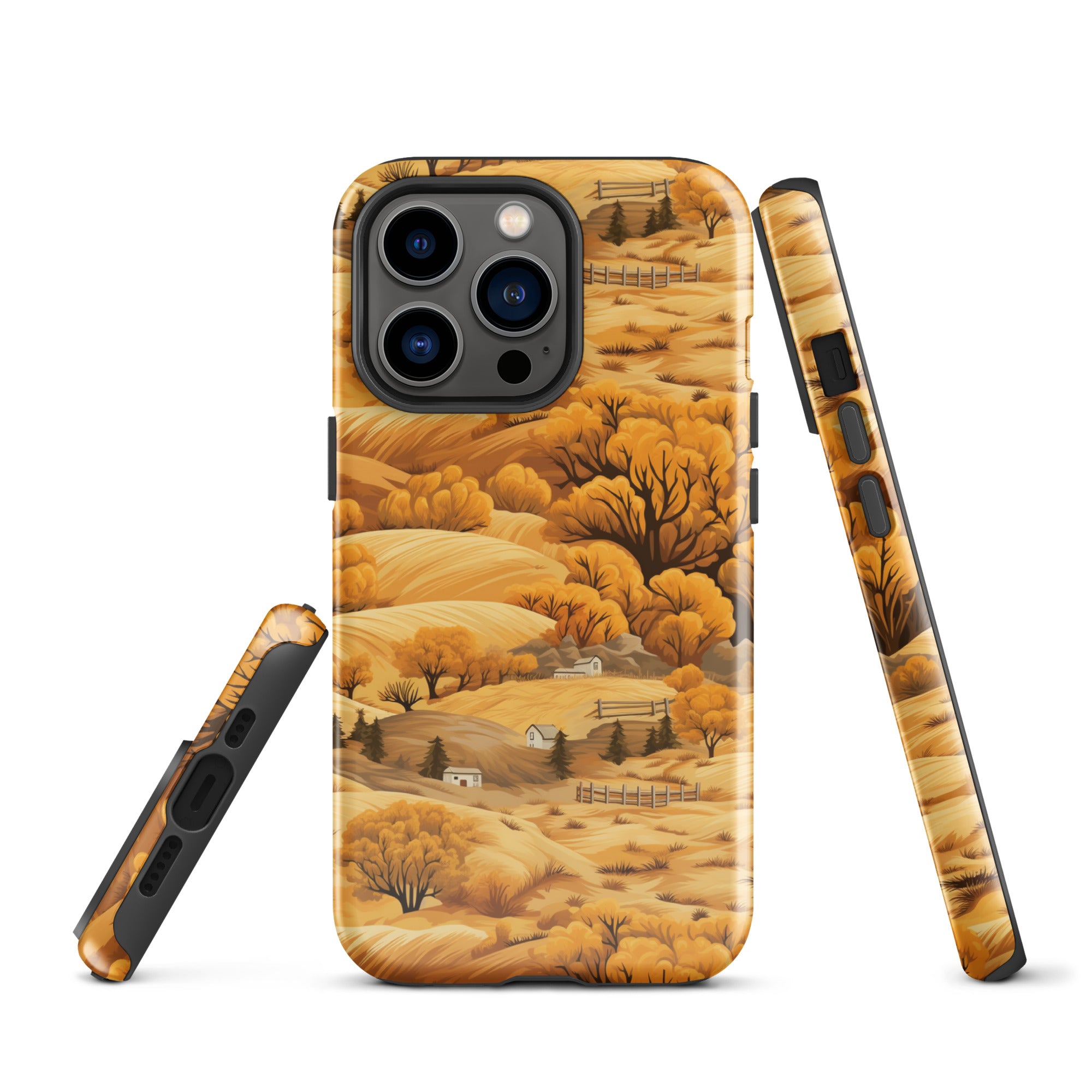 Rural Rhapsody - Early Autumn Farm Tales - iPhone Case