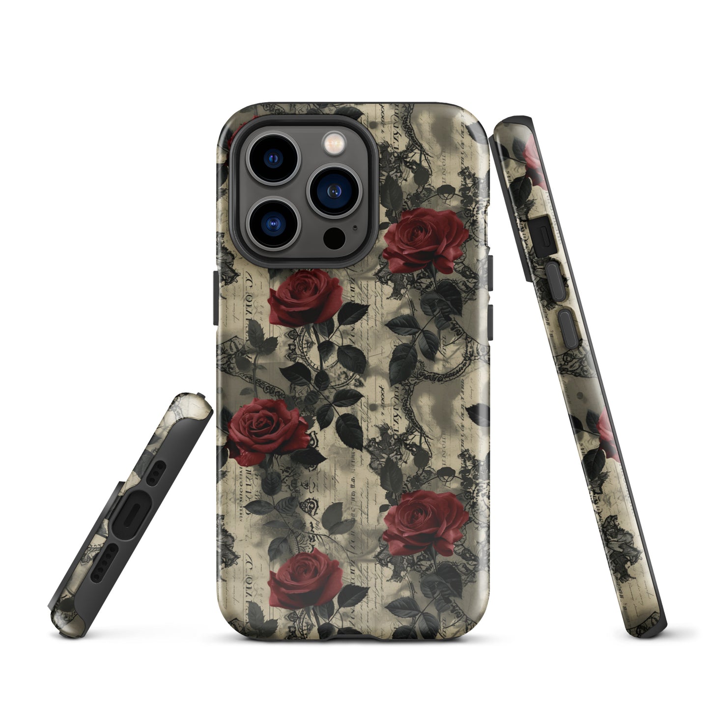 Poetic Blooms - iPhone Case