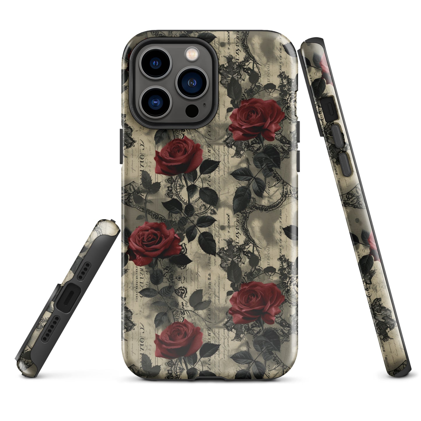 Poetic Blooms - iPhone Case