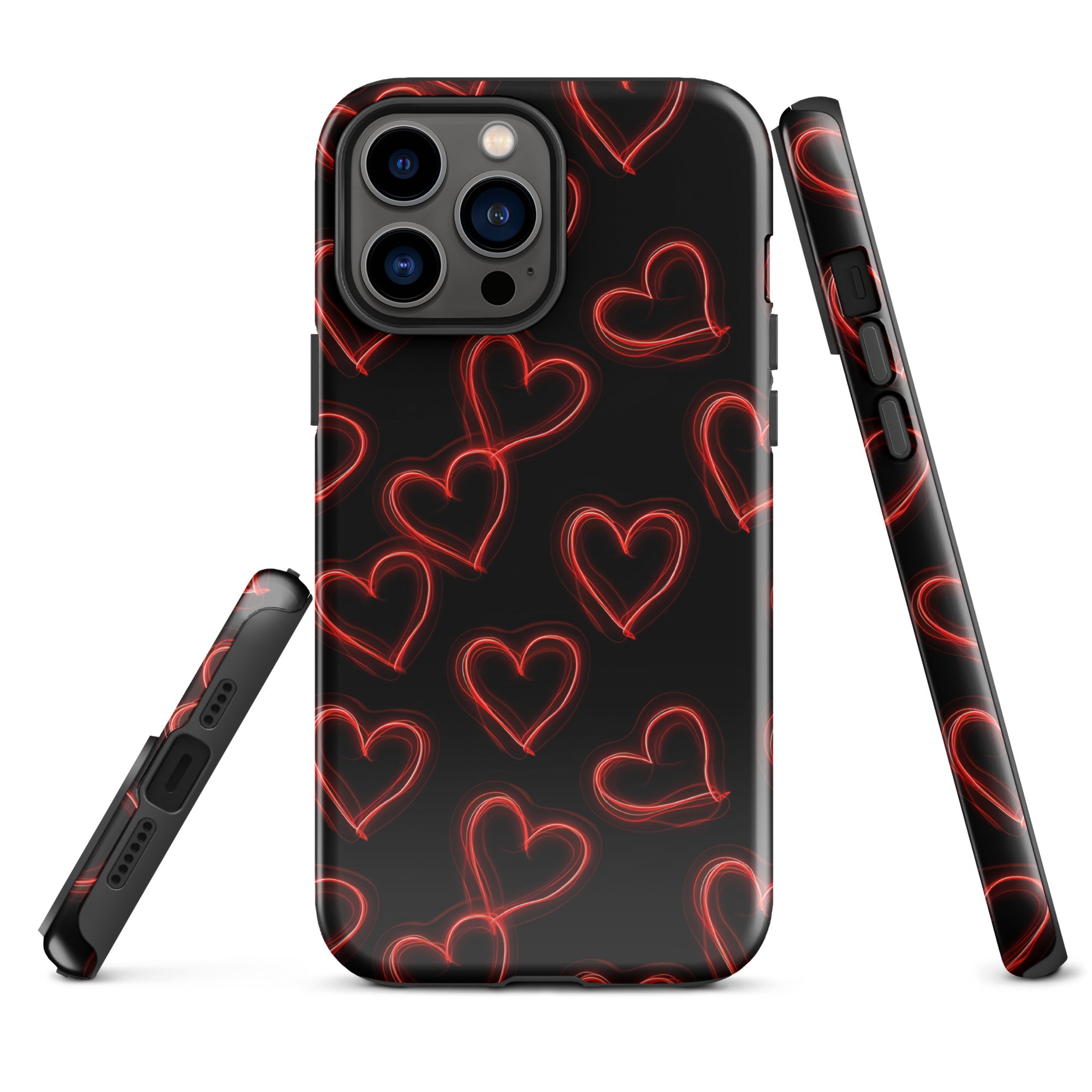 Neon Heartbeat - iPhone Case