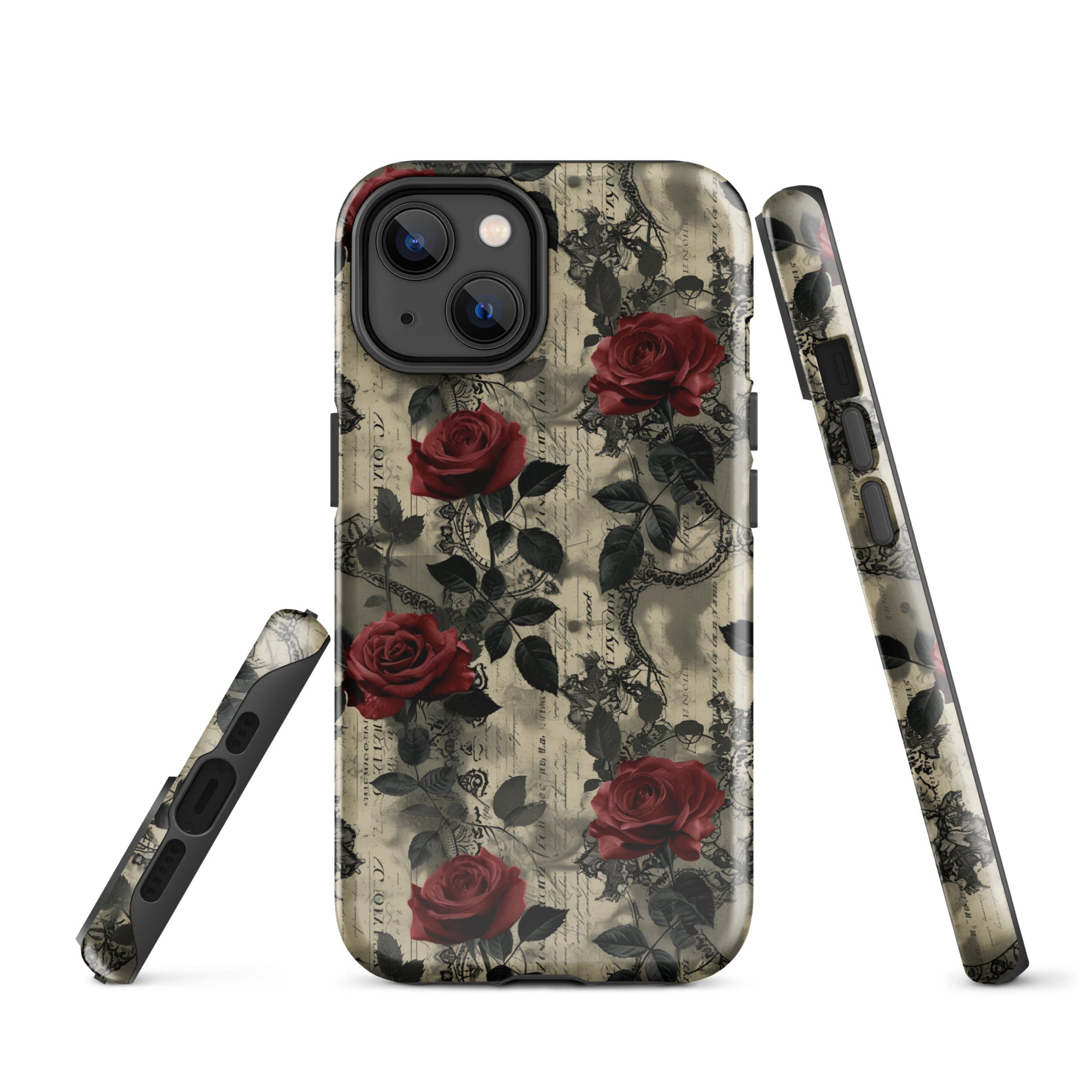 Poetic Blooms - iPhone Case