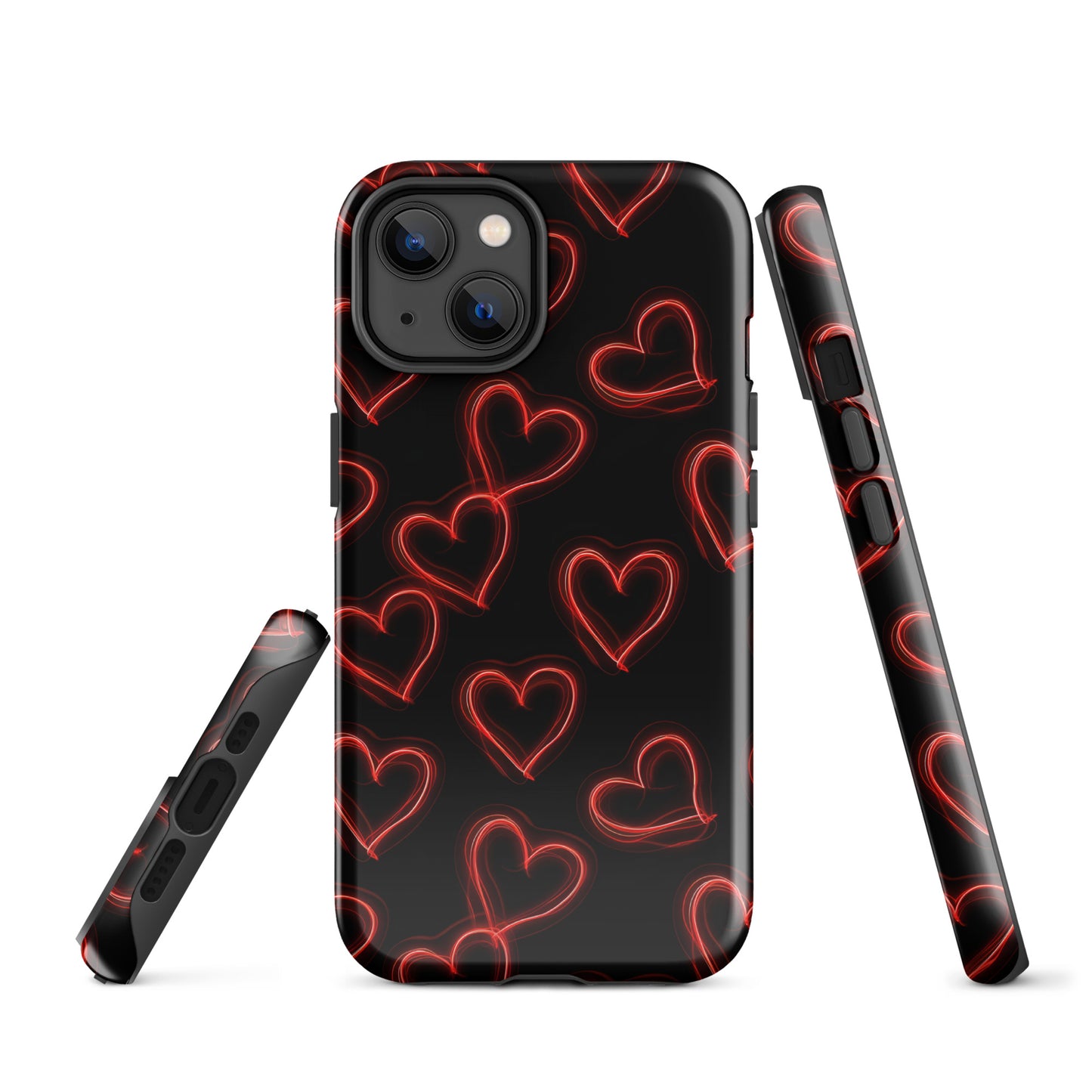 Neon Heartbeat - iPhone Case