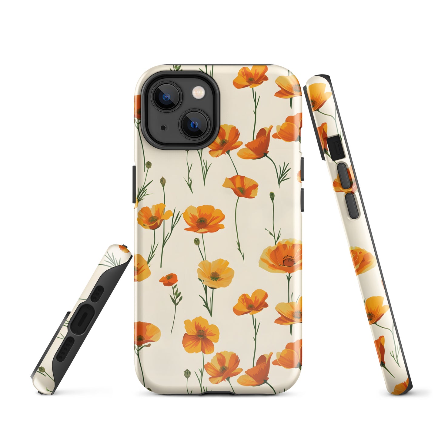 Splash of Poppy - iPhone Case