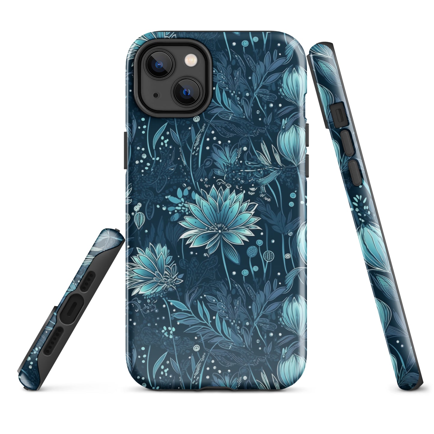 Metallic Blue Scilla - Shimmering Spring - iPhone Case