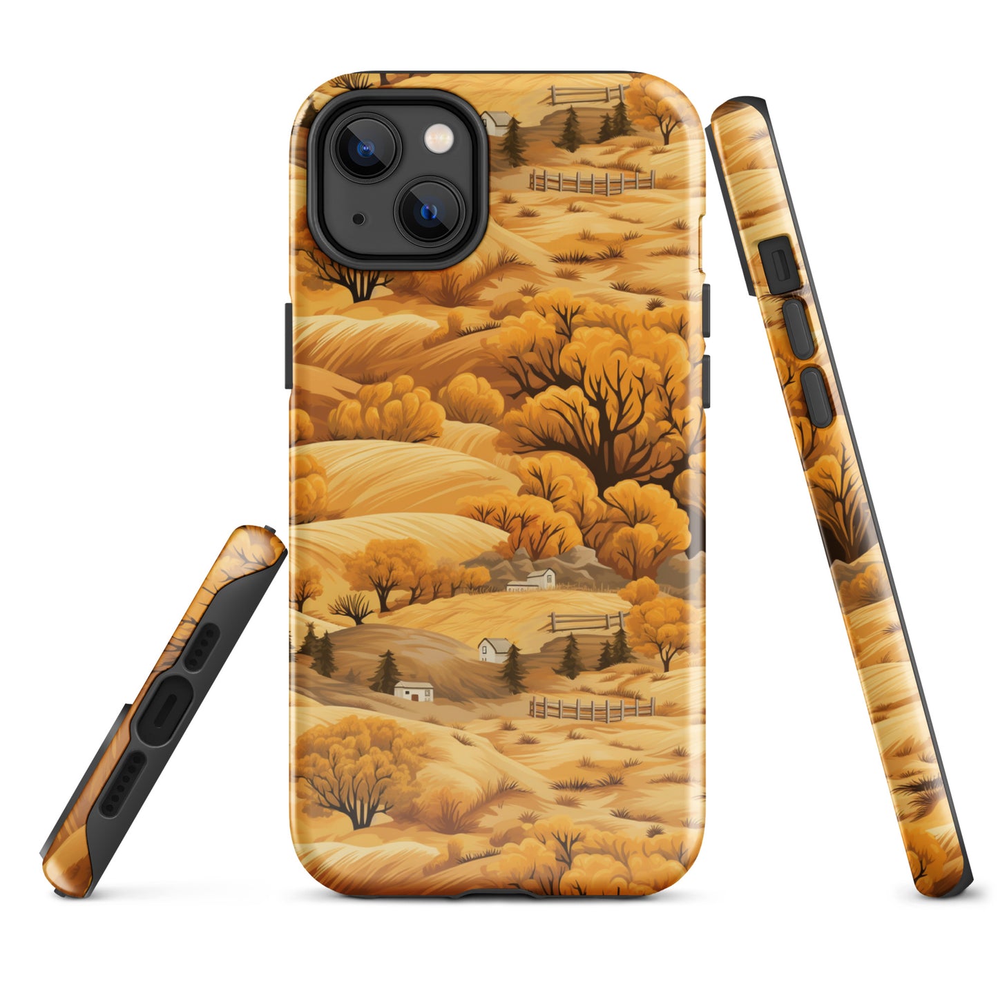 Rural Rhapsody - Early Autumn Farm Tales - iPhone Case