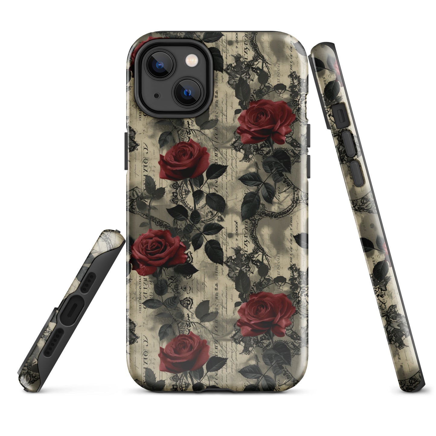 Poetic Blooms - iPhone Case