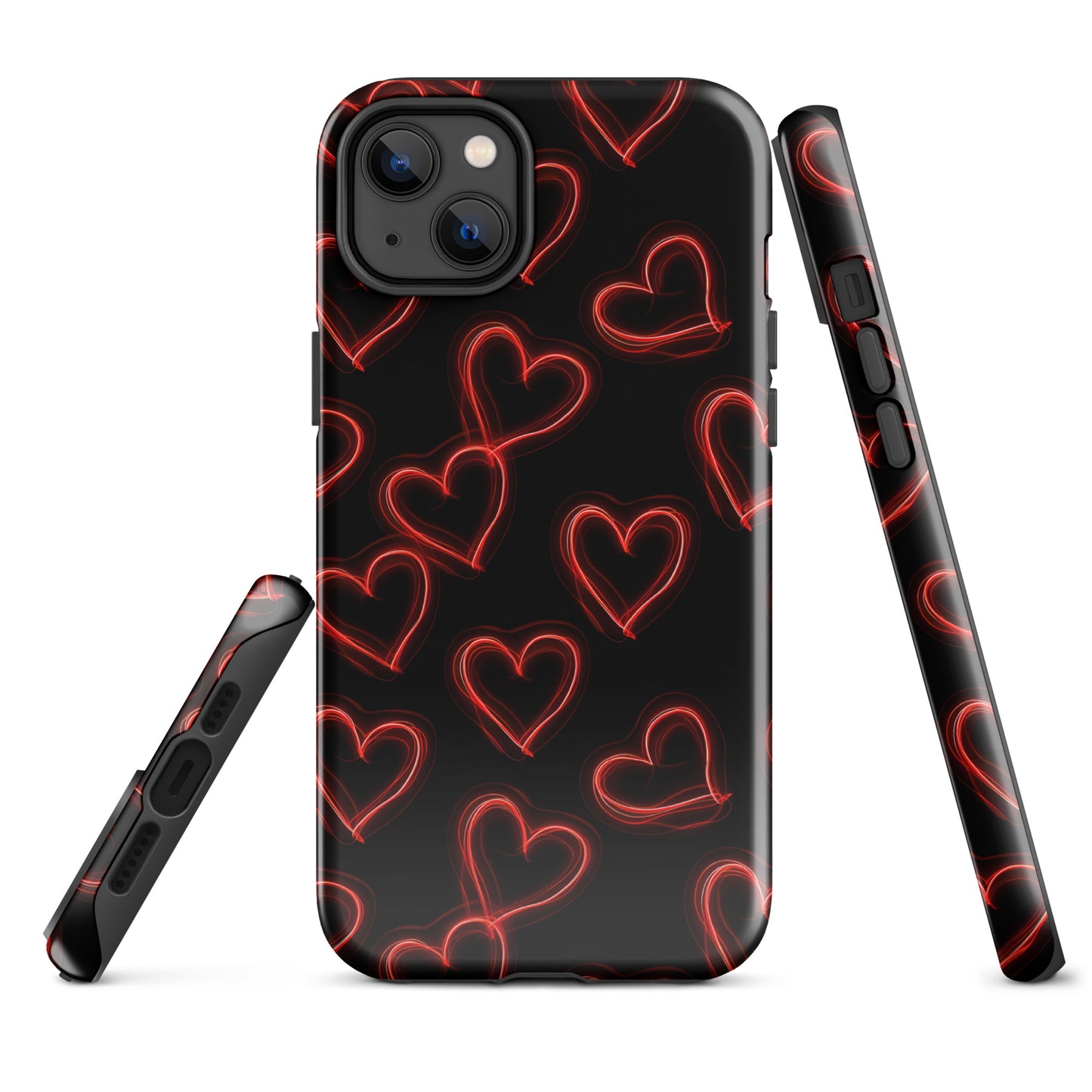 Neon Heartbeat - iPhone Case