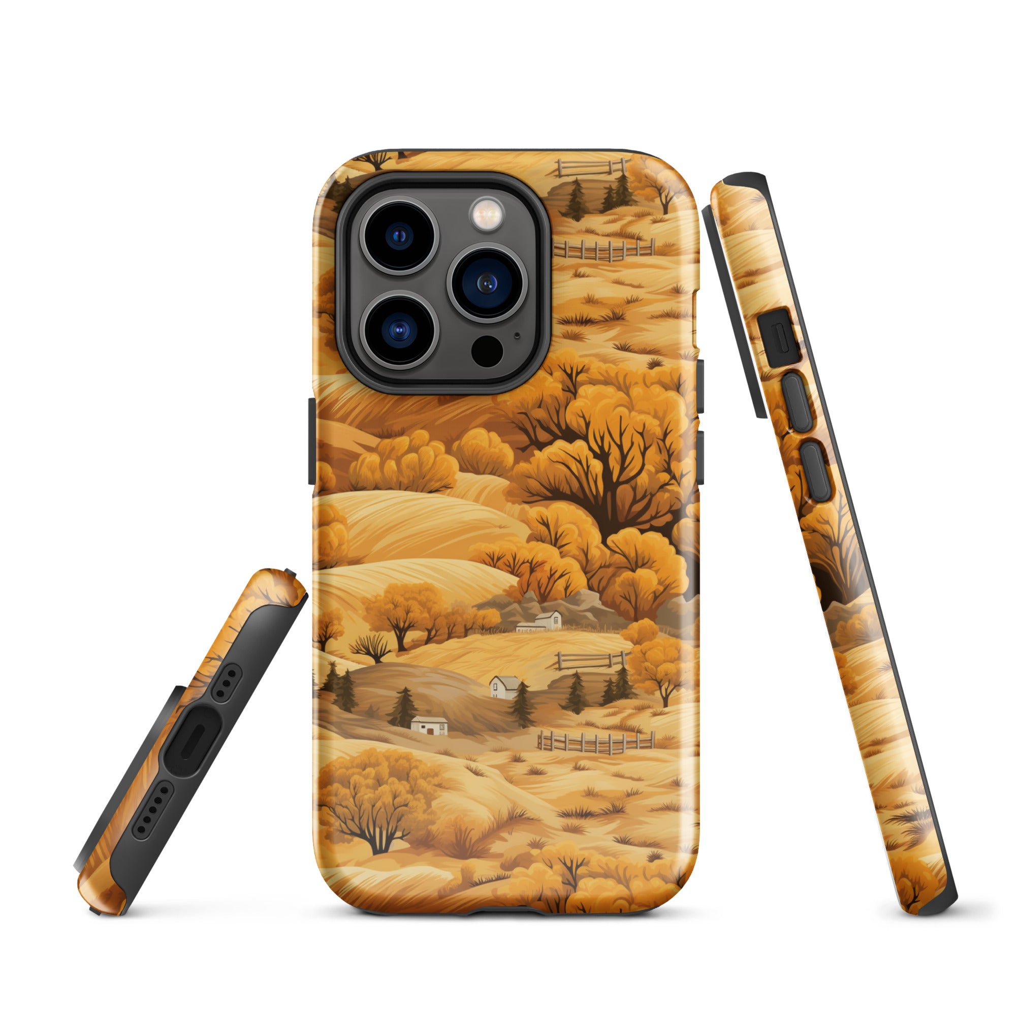 Rural Rhapsody - Early Autumn Farm Tales - iPhone Case