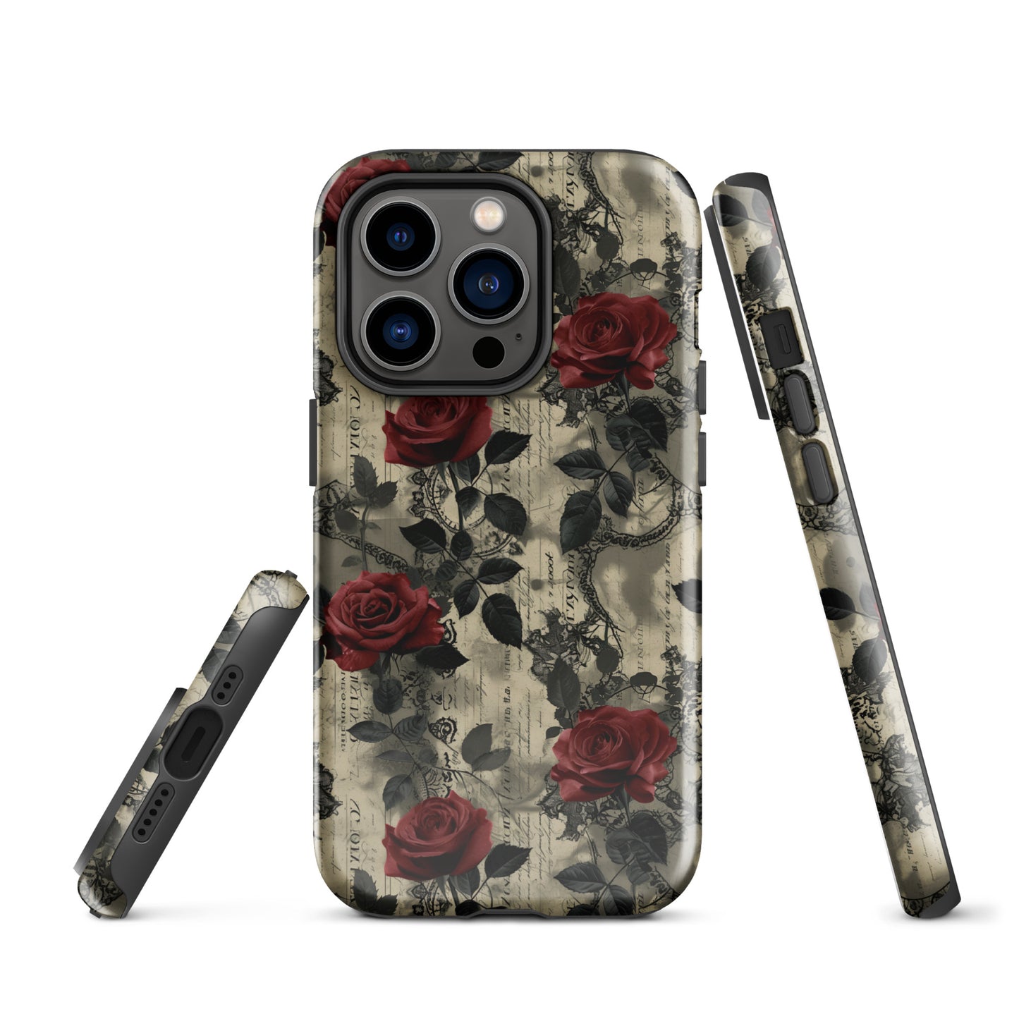 Poetic Blooms - iPhone Case