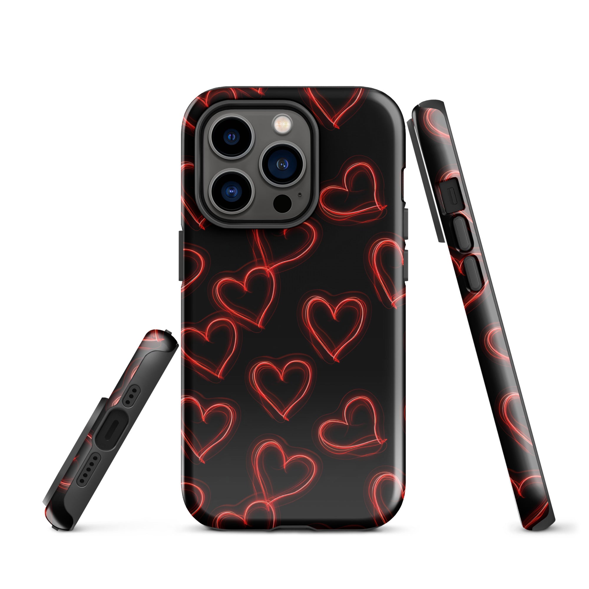 Neon Heartbeat - iPhone Case