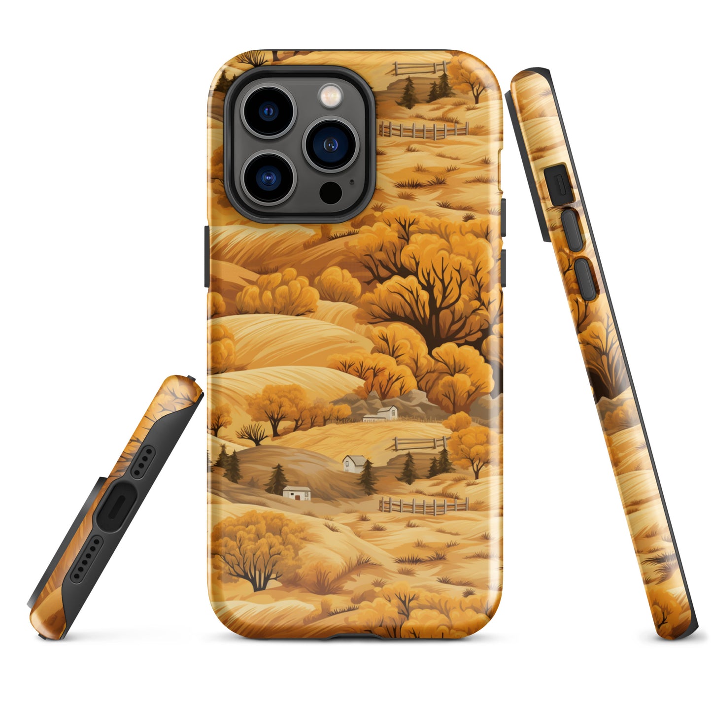 Rural Rhapsody - Early Autumn Farm Tales - iPhone Case