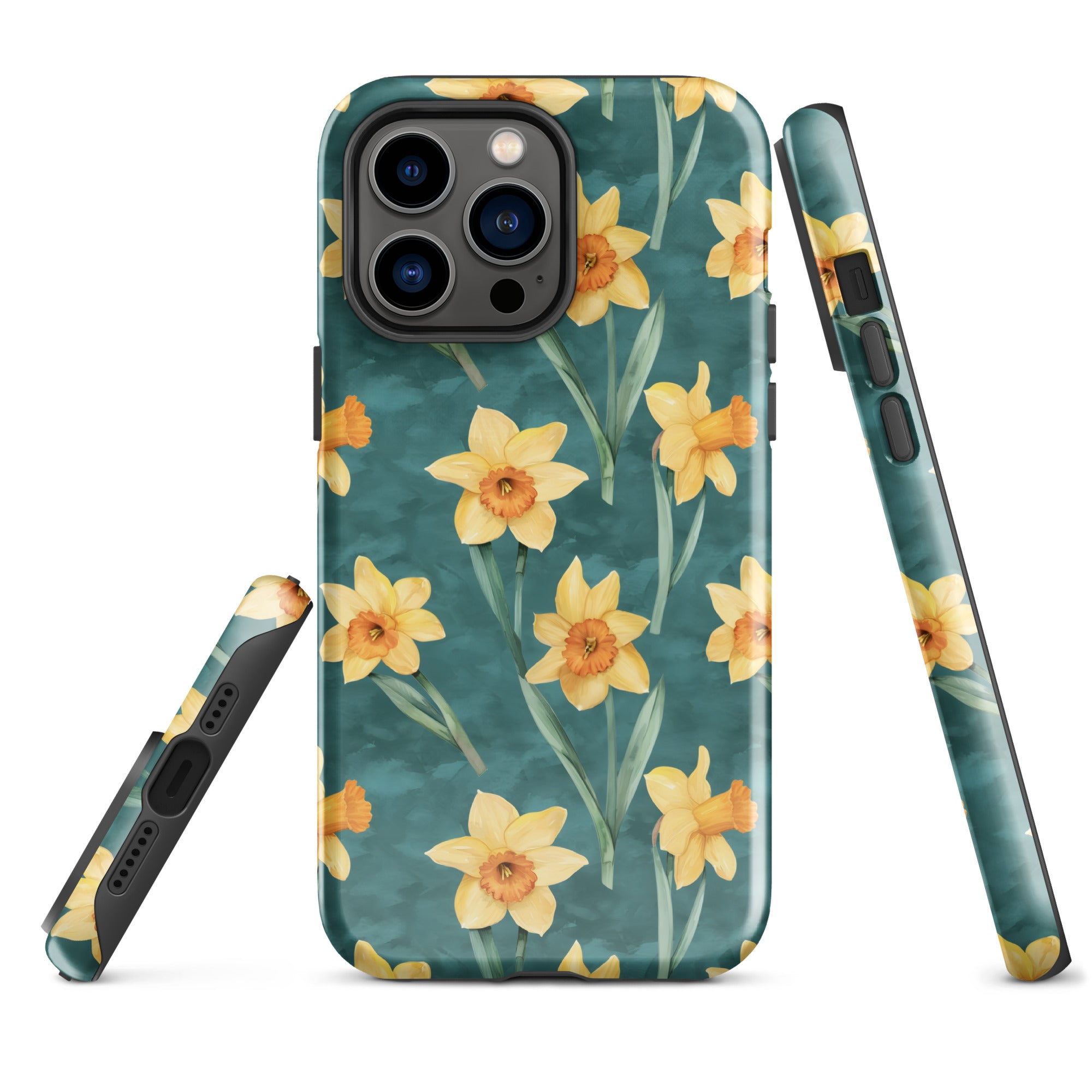 Daffodil Aquarelle - iPhone Case