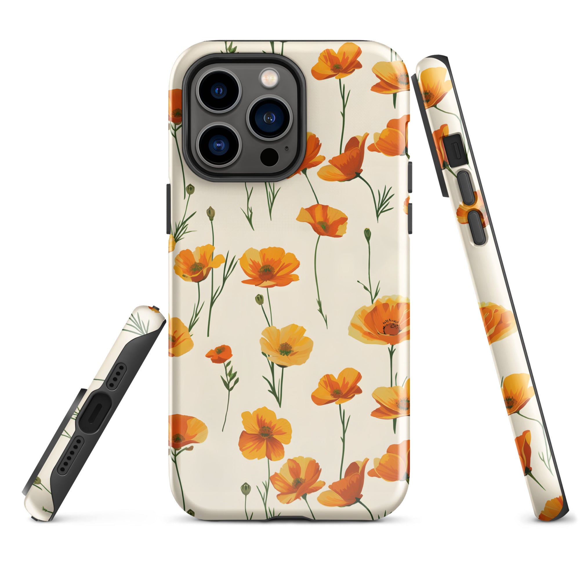 Splash of Poppy - iPhone Case