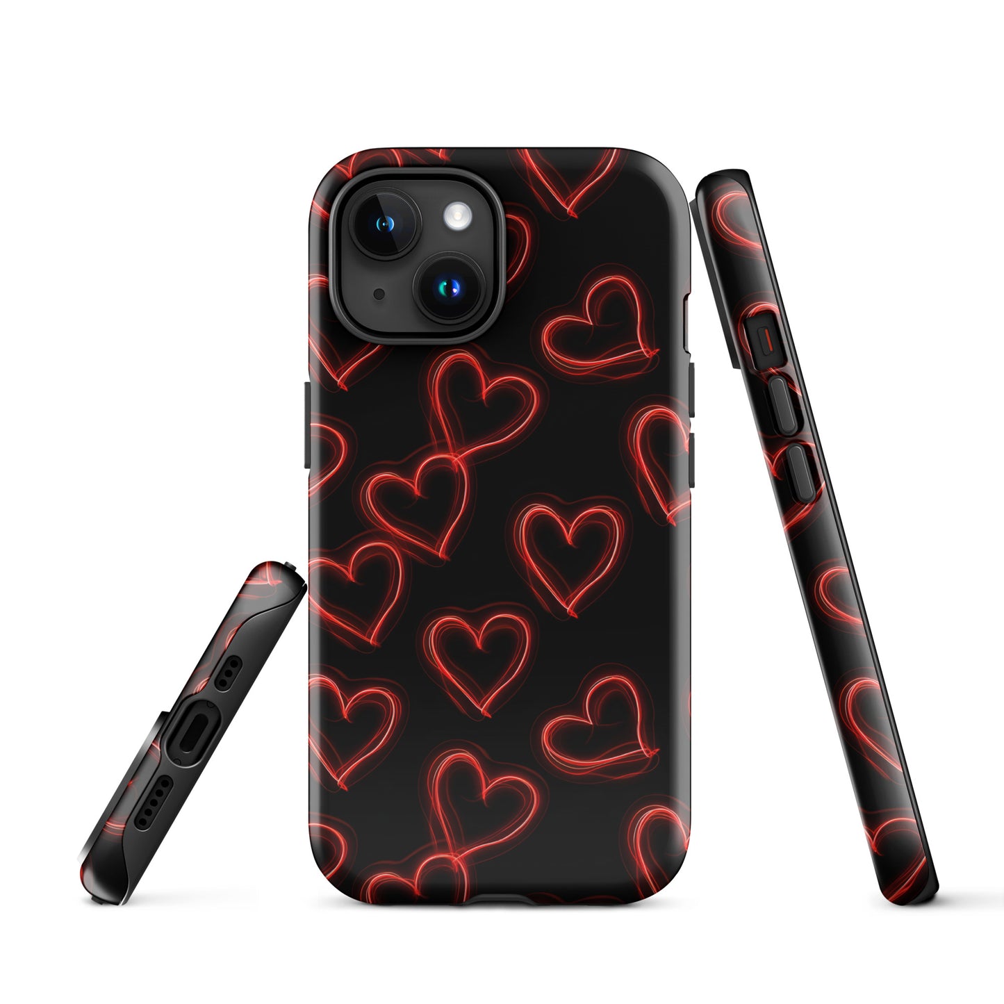 Neon Heartbeat - iPhone Case