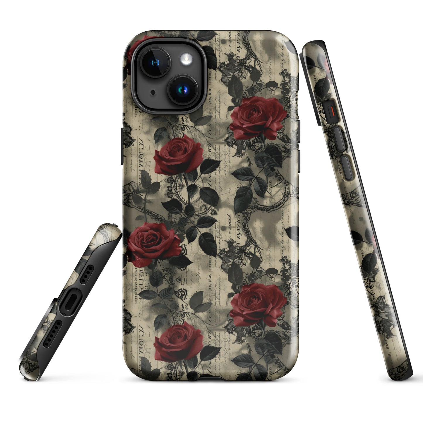 Poetic Blooms - iPhone Case