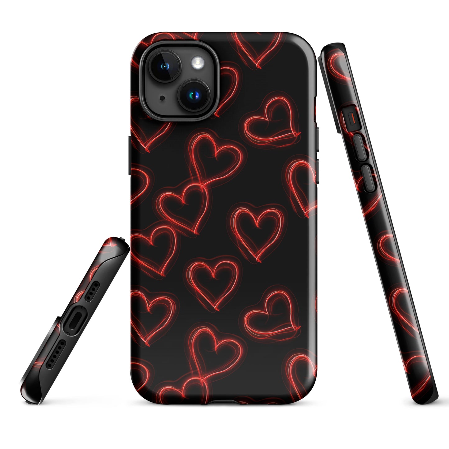 Neon Heartbeat - iPhone Case