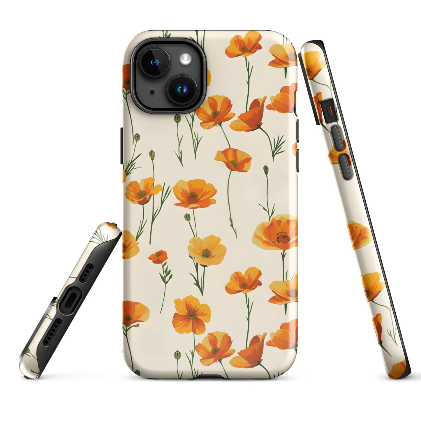 Splash of Poppy - iPhone Case