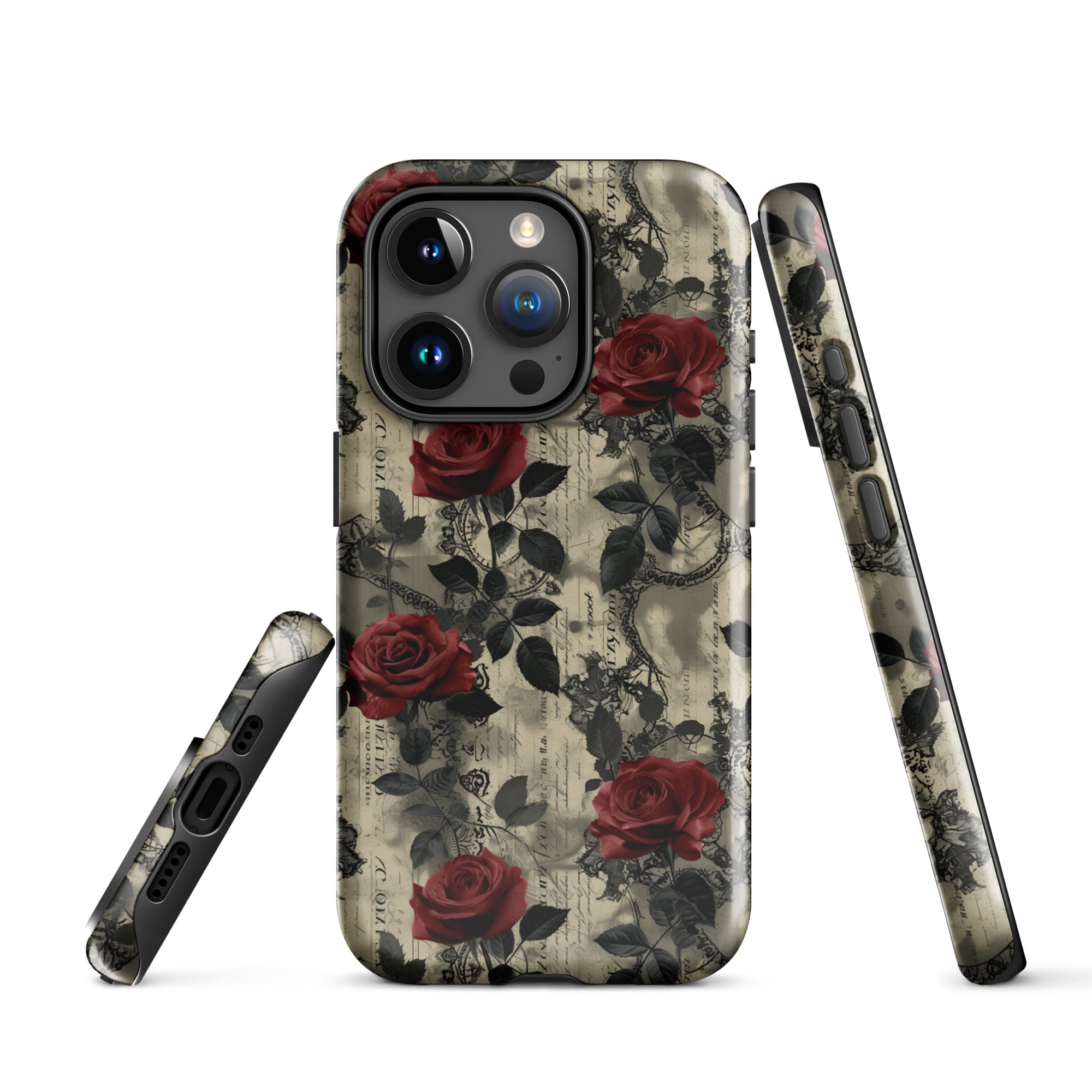 Poetic Blooms - iPhone Case