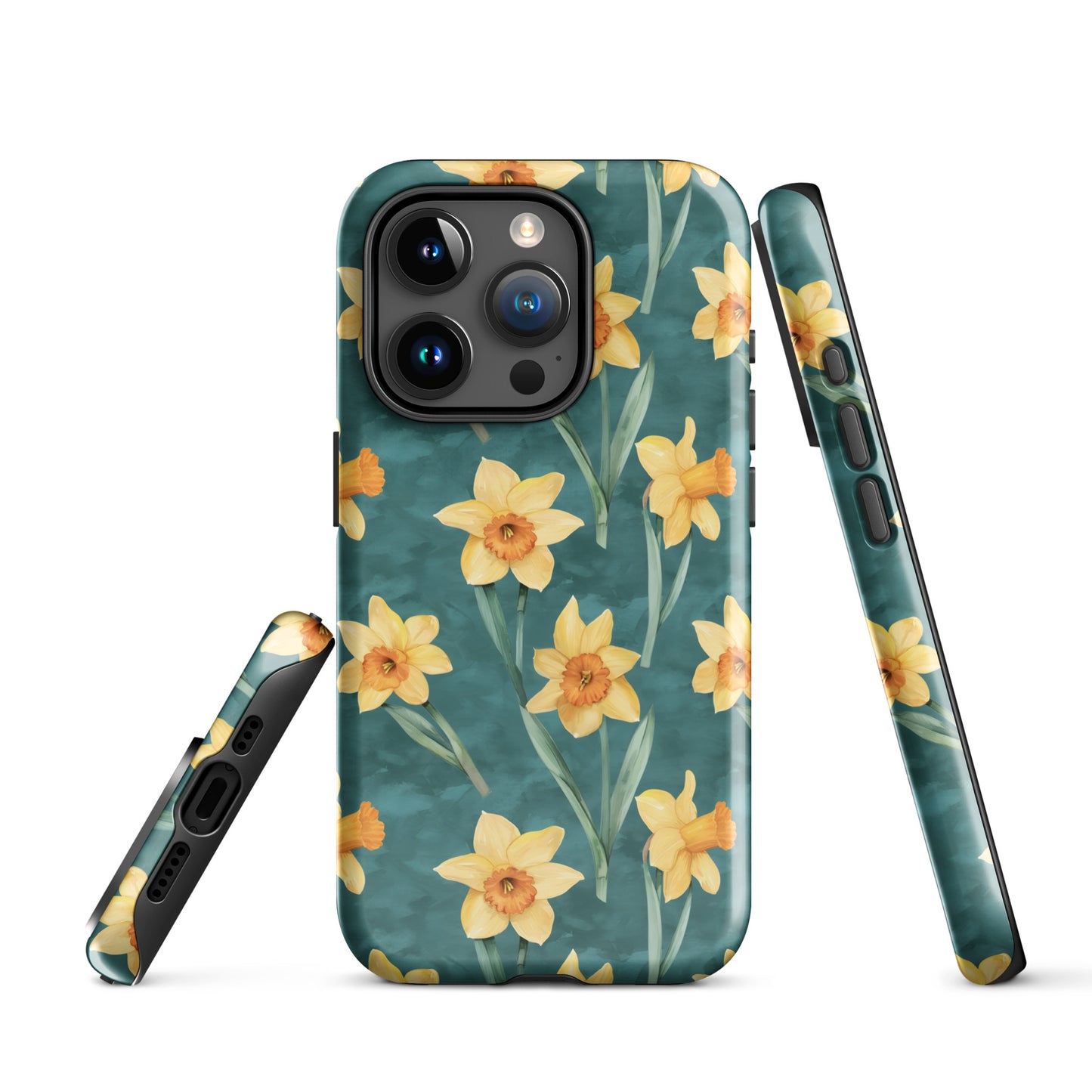 Daffodil Aquarelle - iPhone Case