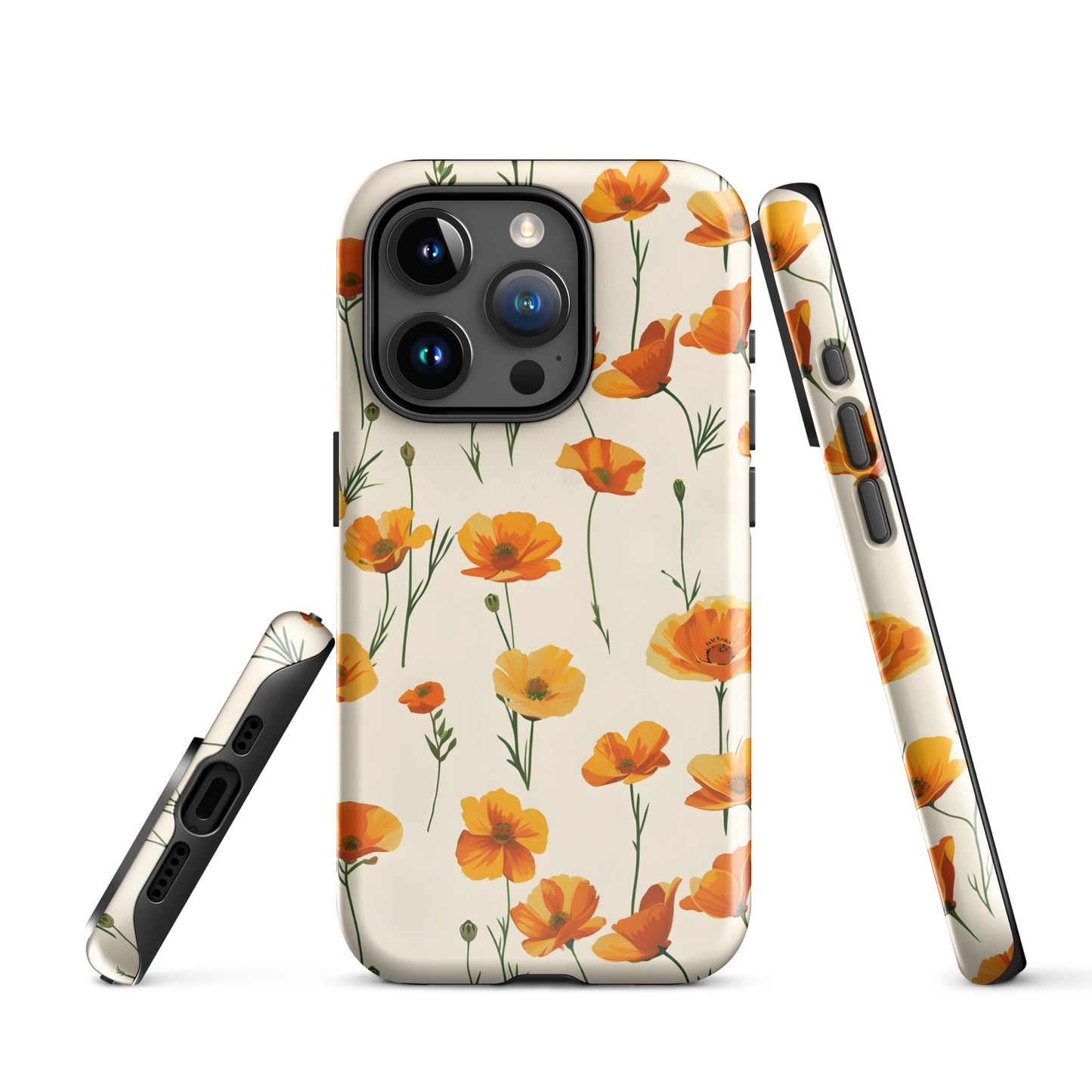 Splash of Poppy - iPhone Case