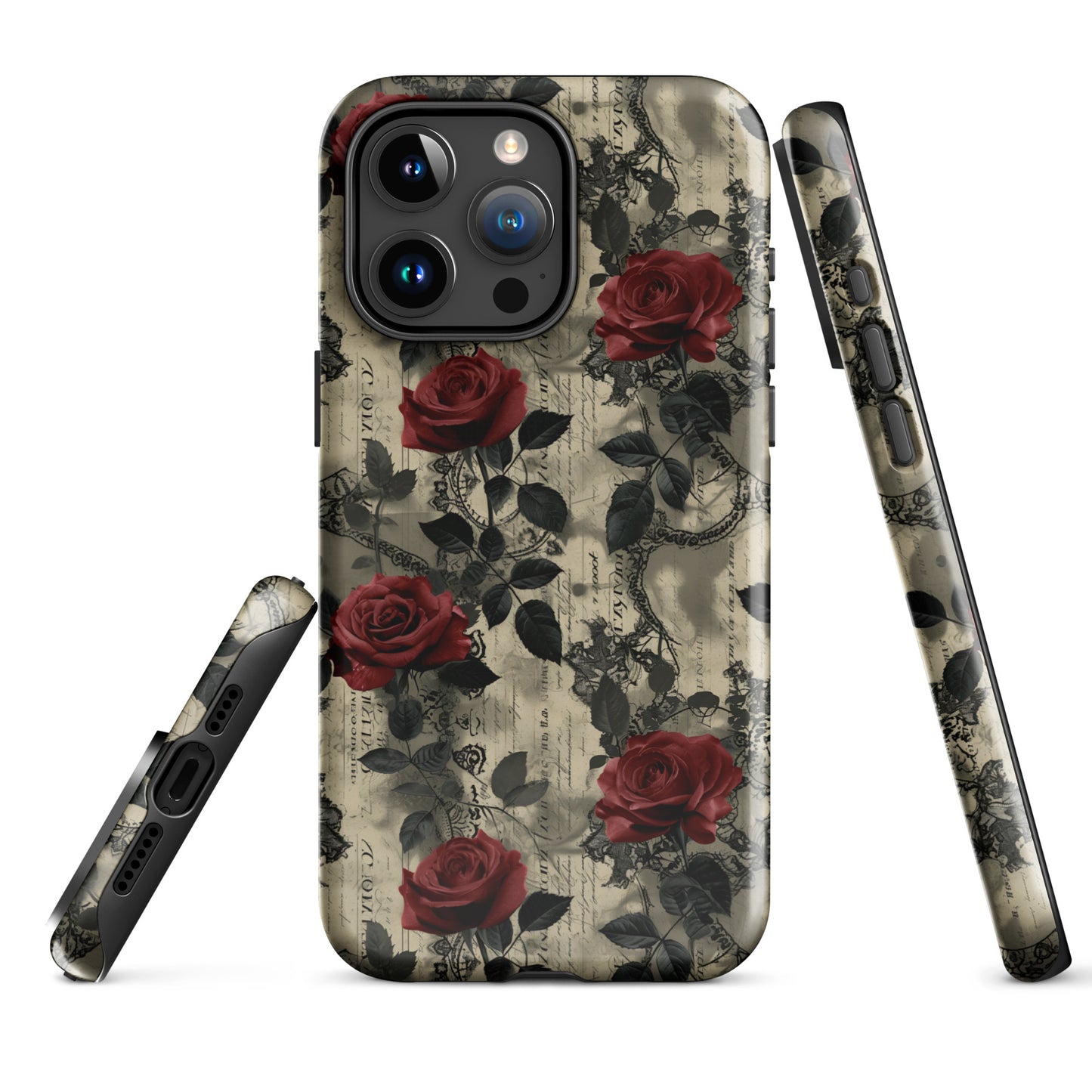 Poetic Blooms - iPhone Case