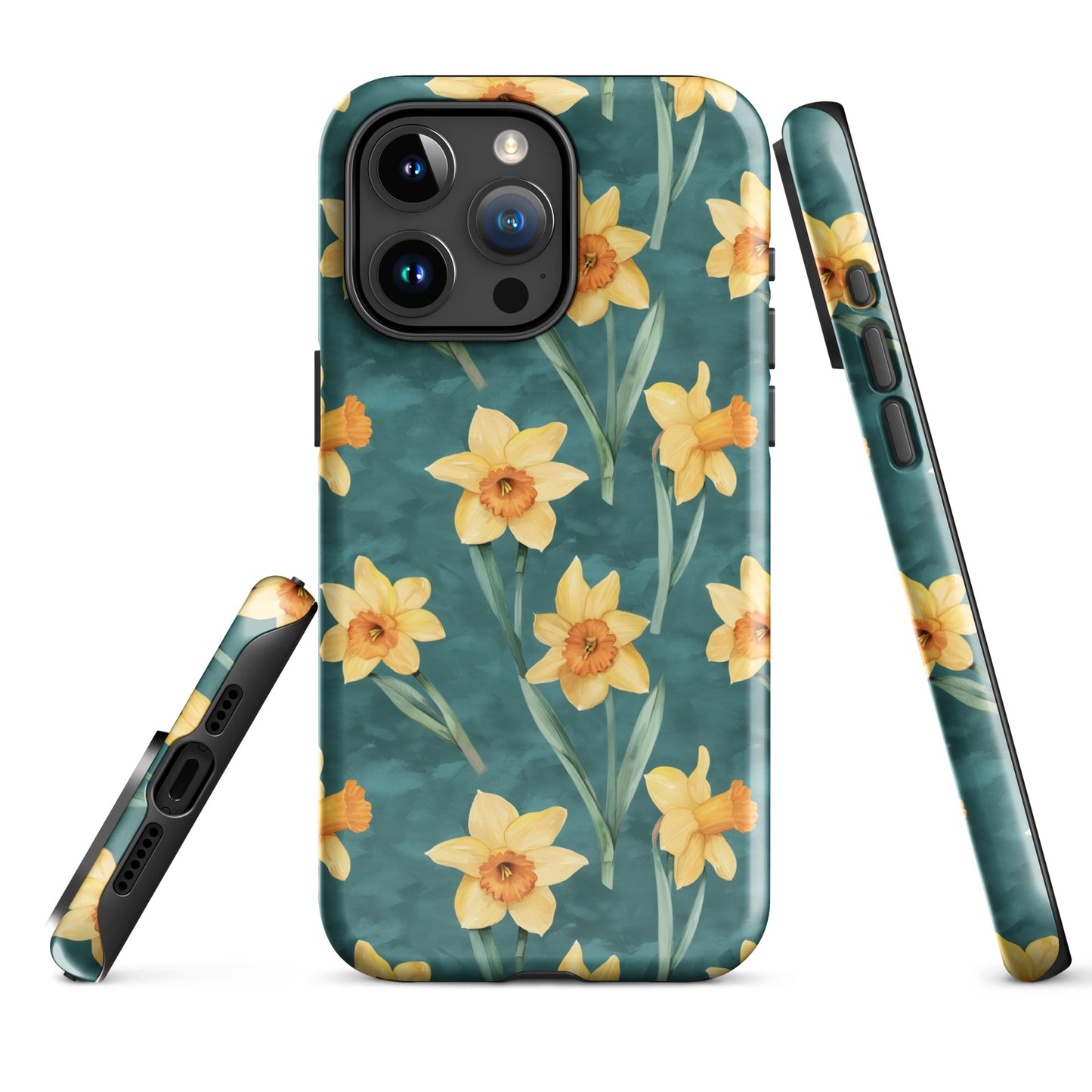 Daffodil Aquarelle - iPhone Case