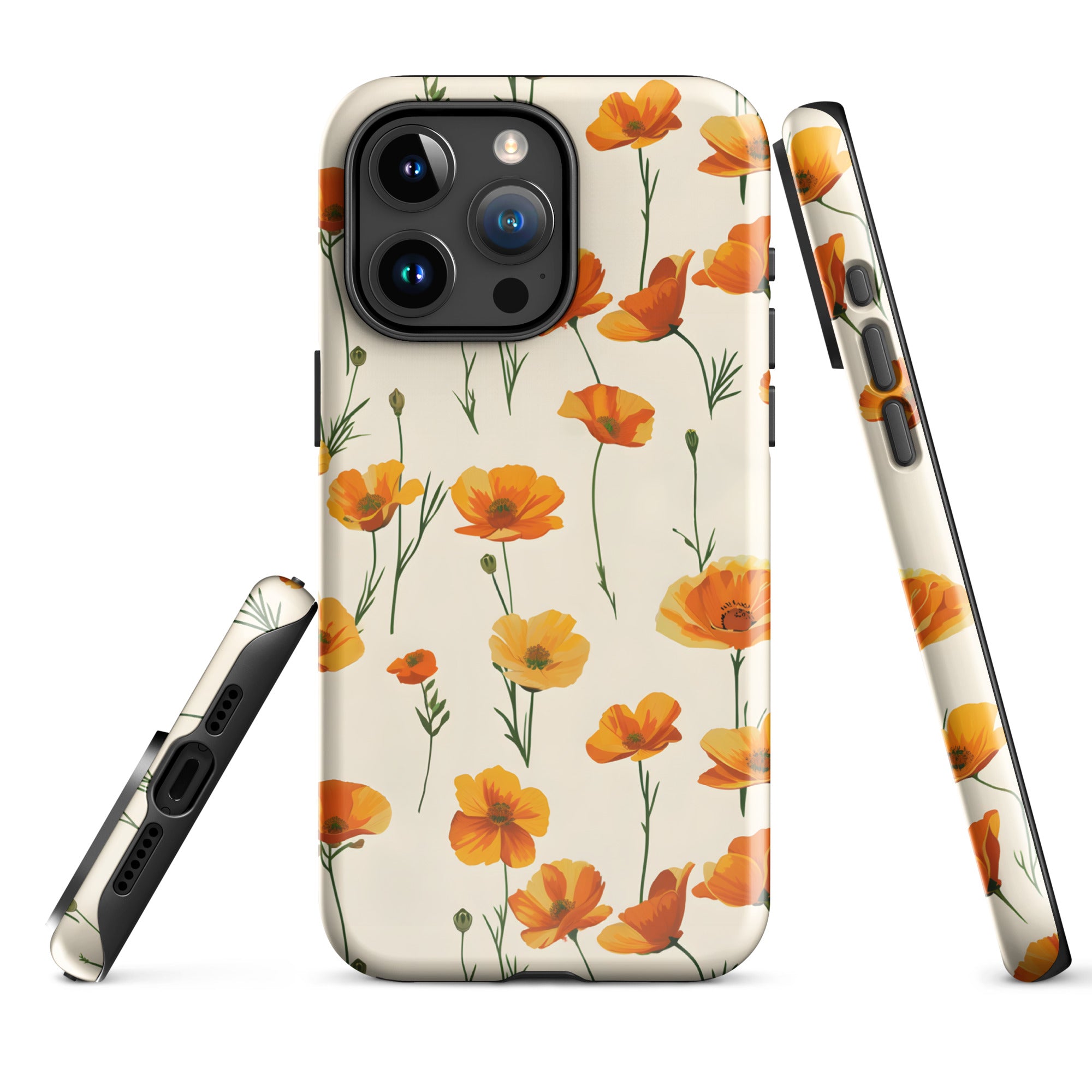 Splash of Poppy - iPhone Case