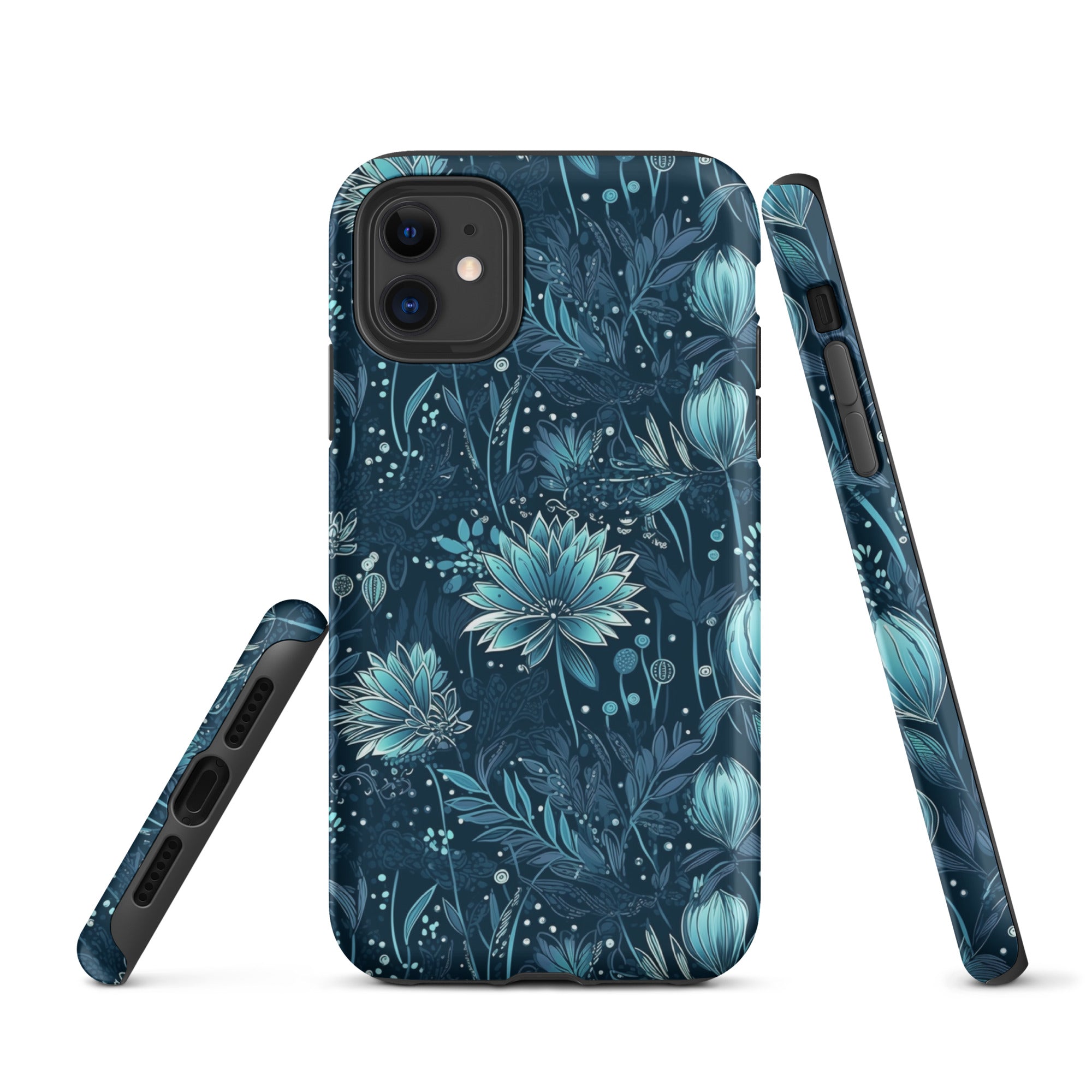 Metallic Blue Scilla - Shimmering Spring - iPhone Case