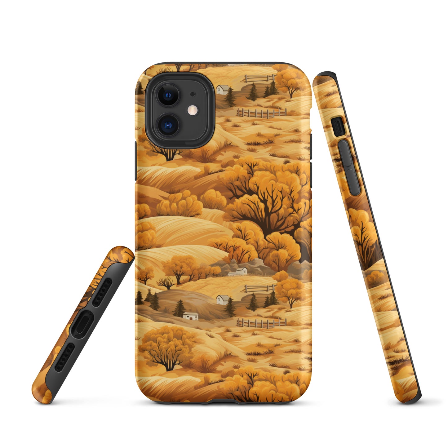 Rural Rhapsody - Early Autumn Farm Tales - iPhone Case