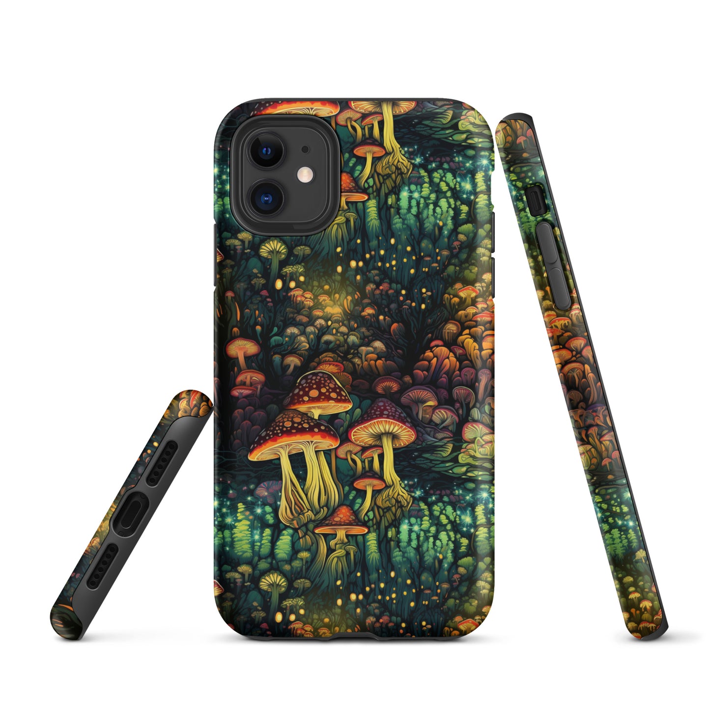 Neon Hallucinations - An Illuminated Autumn Spectacle - iPhone Case