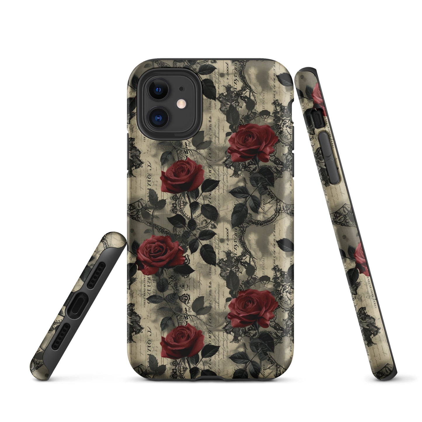 Poetic Blooms - iPhone Case