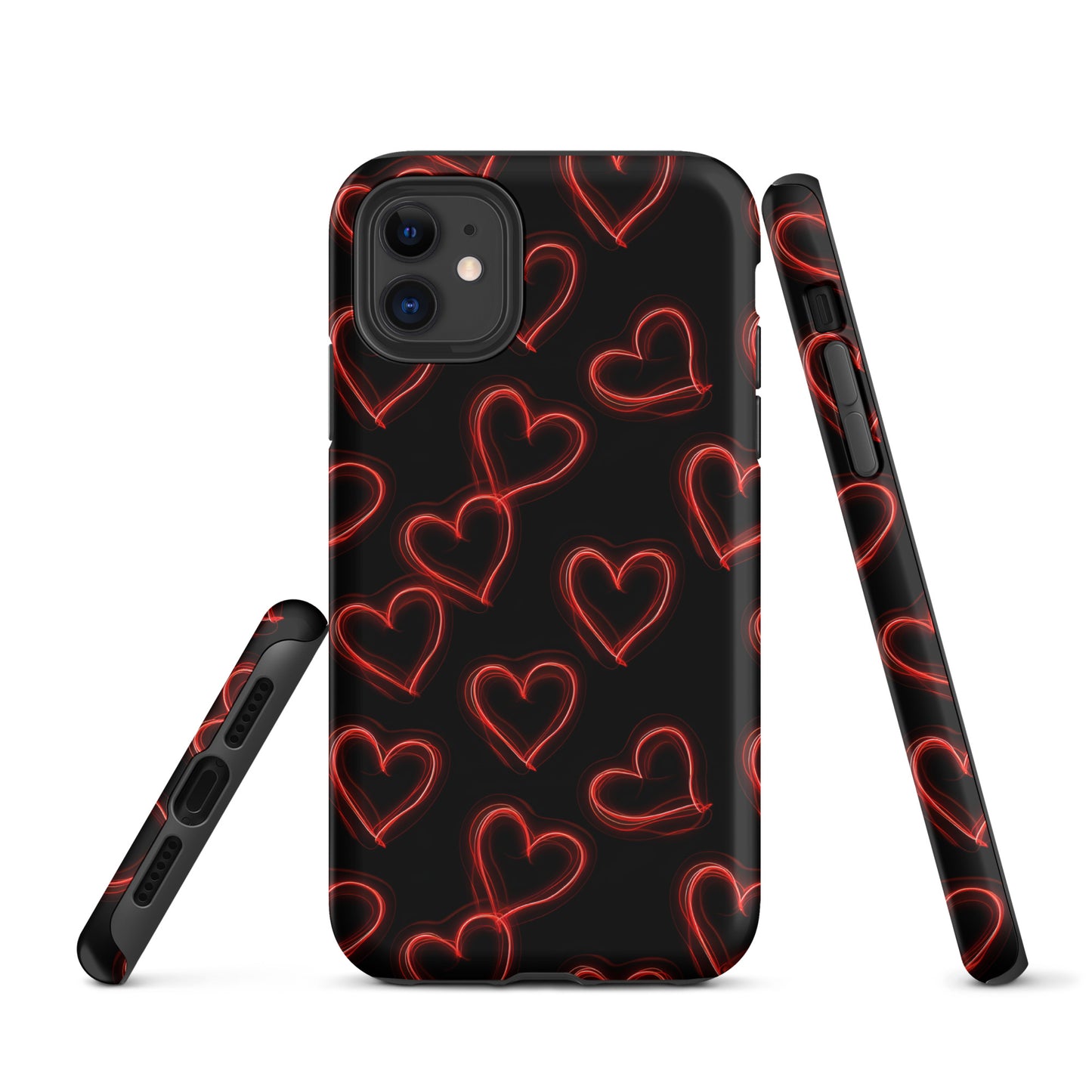 Neon Heartbeat - iPhone Case