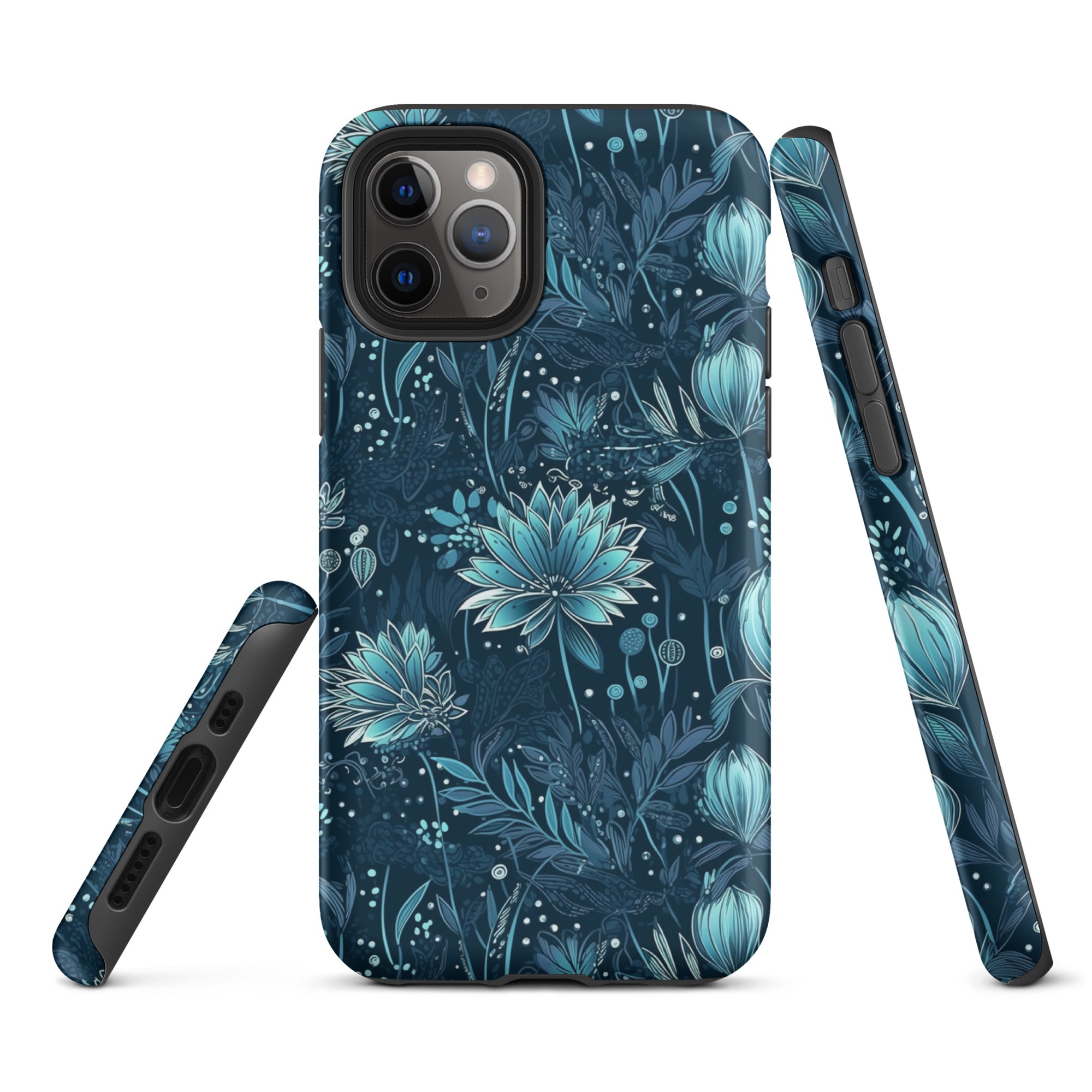 Metallic Blue Scilla - Shimmering Spring - iPhone Case