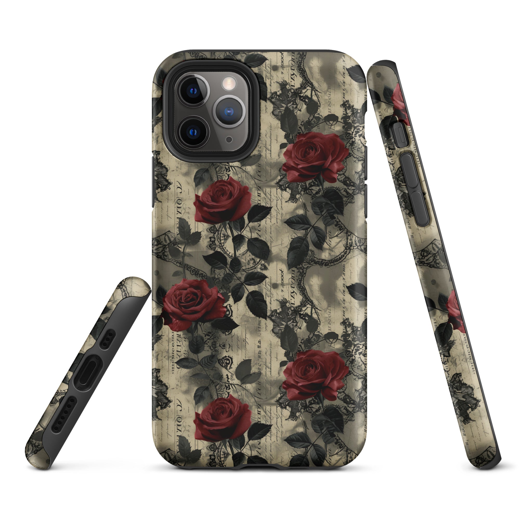 Poetic Blooms - iPhone Case