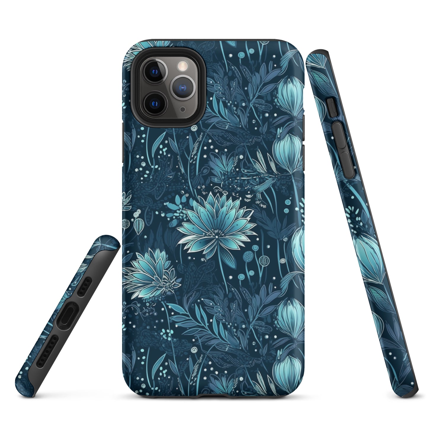 Metallic Blue Scilla - Shimmering Spring - iPhone Case