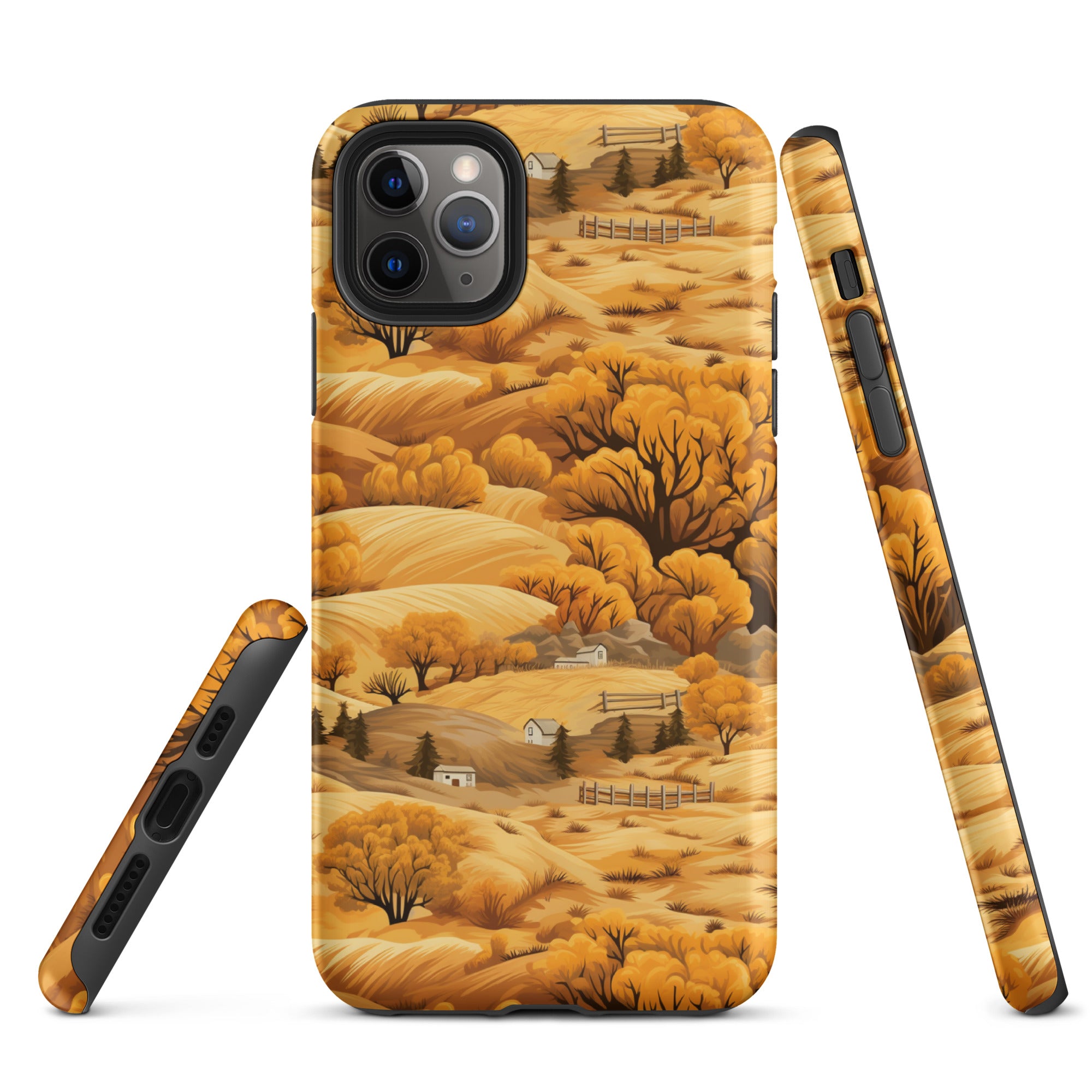 Rural Rhapsody - Early Autumn Farm Tales - iPhone Case