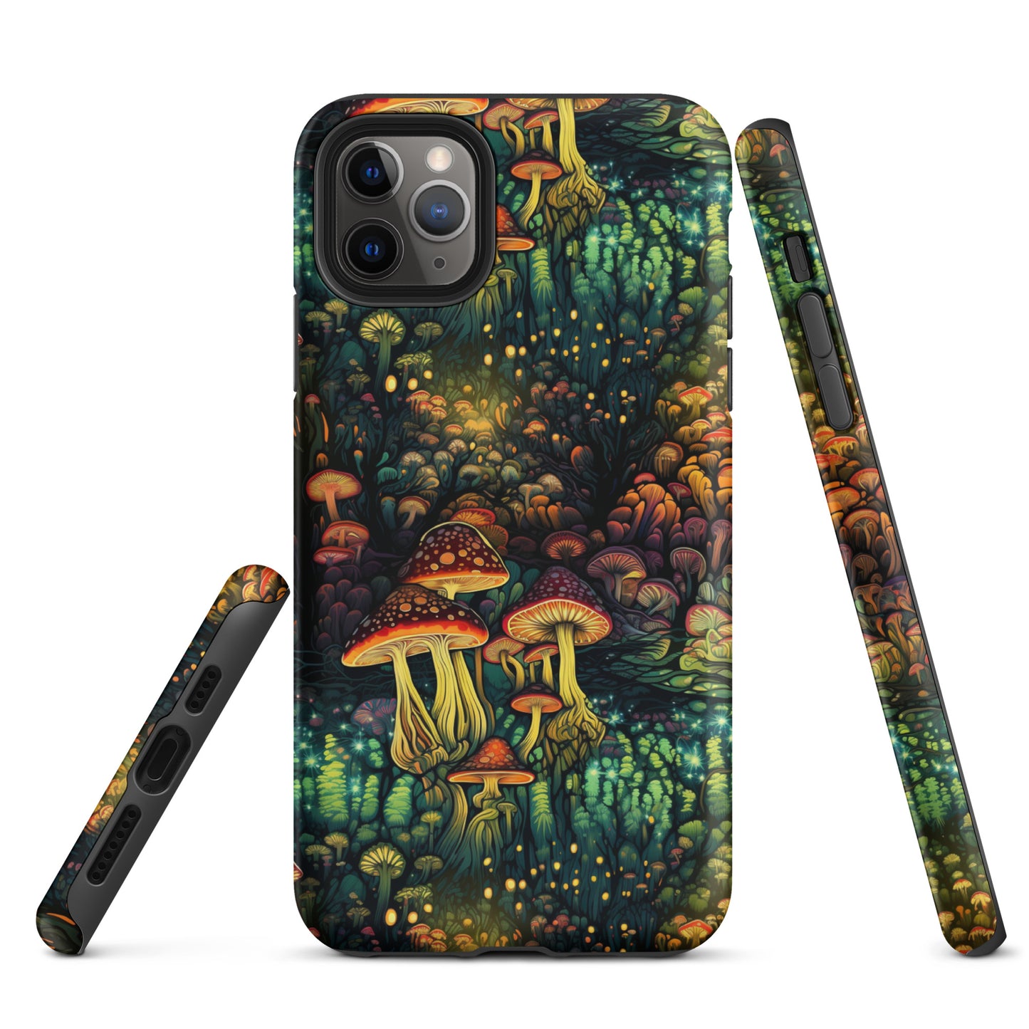 Neon Hallucinations - An Illuminated Autumn Spectacle - iPhone Case