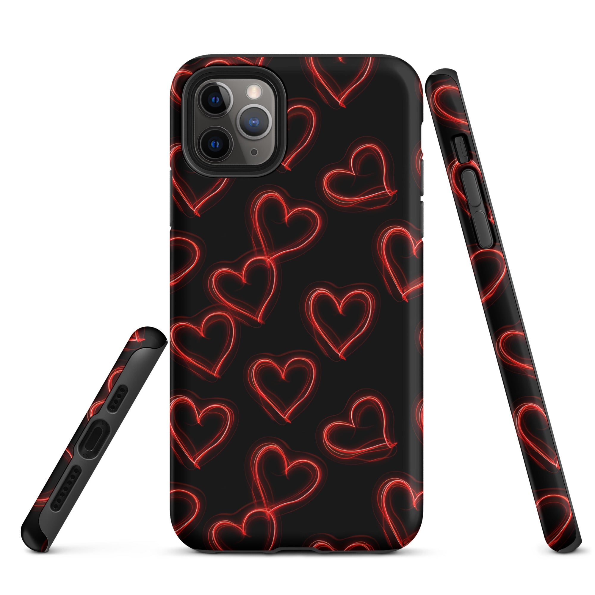 Neon Heartbeat - iPhone Case