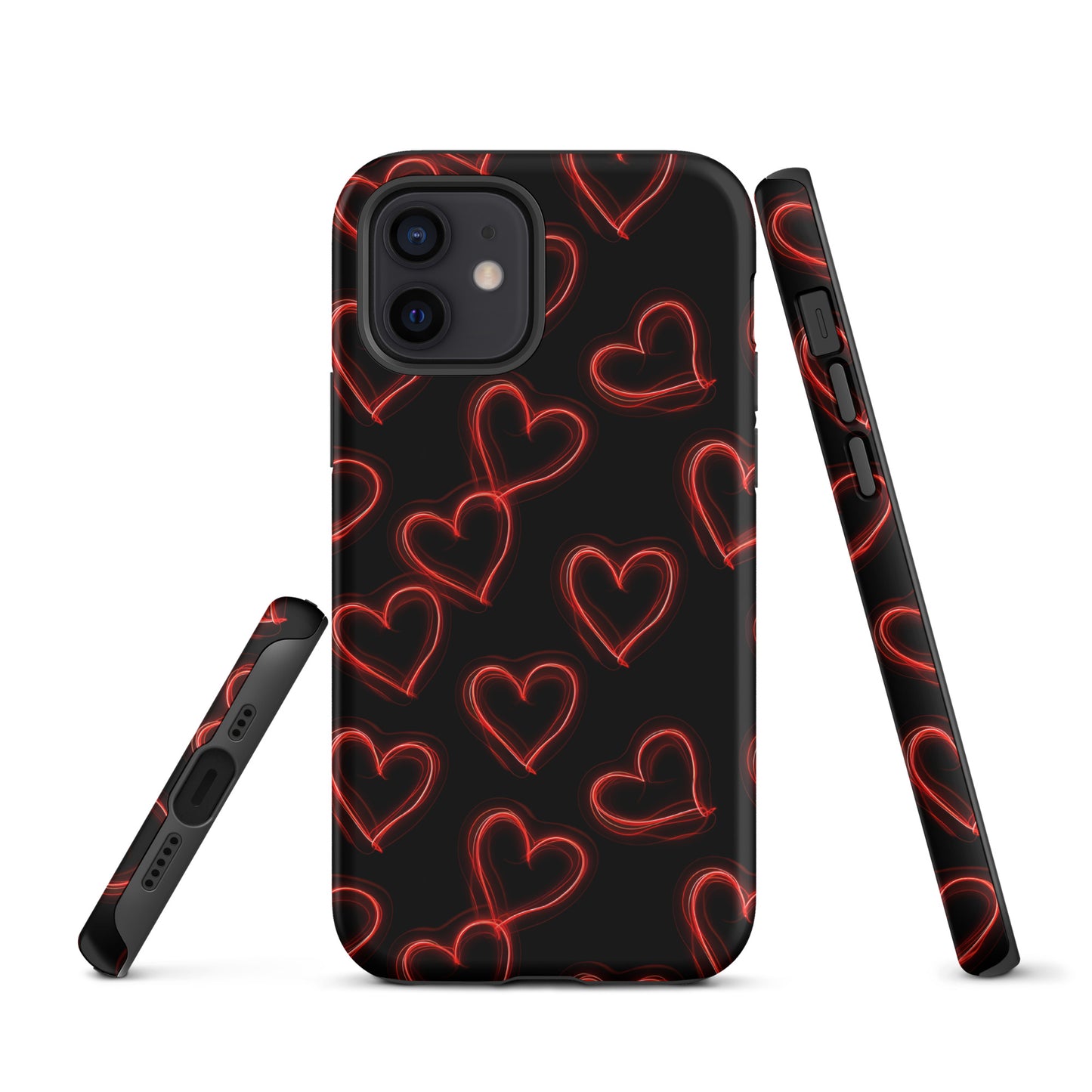 Neon Heartbeat - iPhone Case