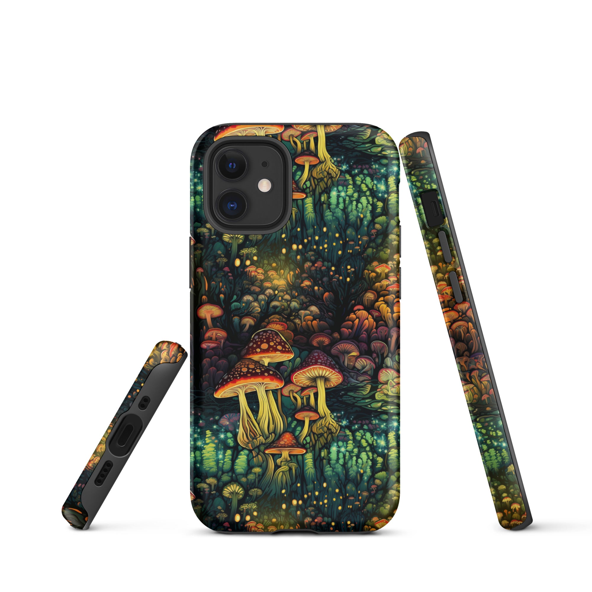 Neon Hallucinations - An Illuminated Autumn Spectacle - iPhone Case