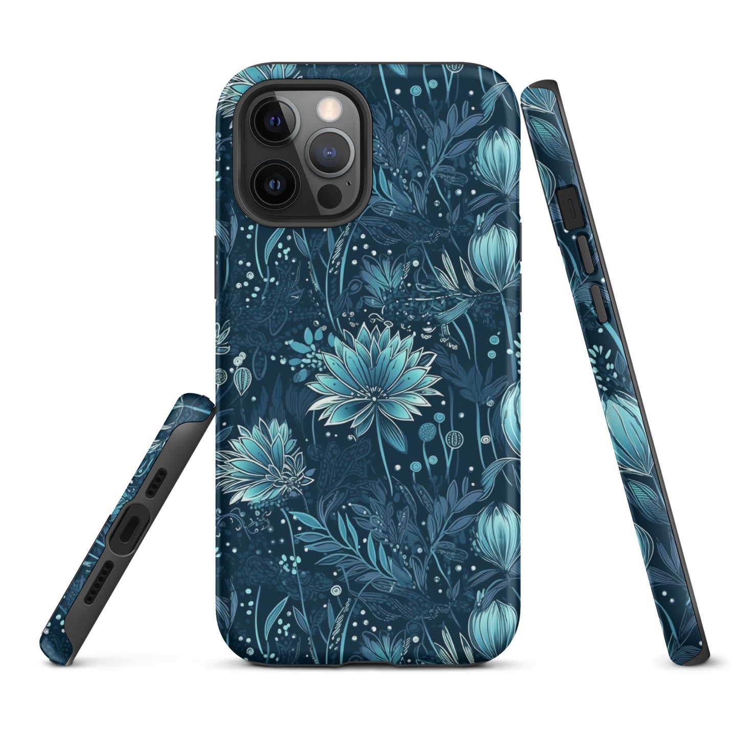 Metallic Blue Scilla - Shimmering Spring - iPhone Case