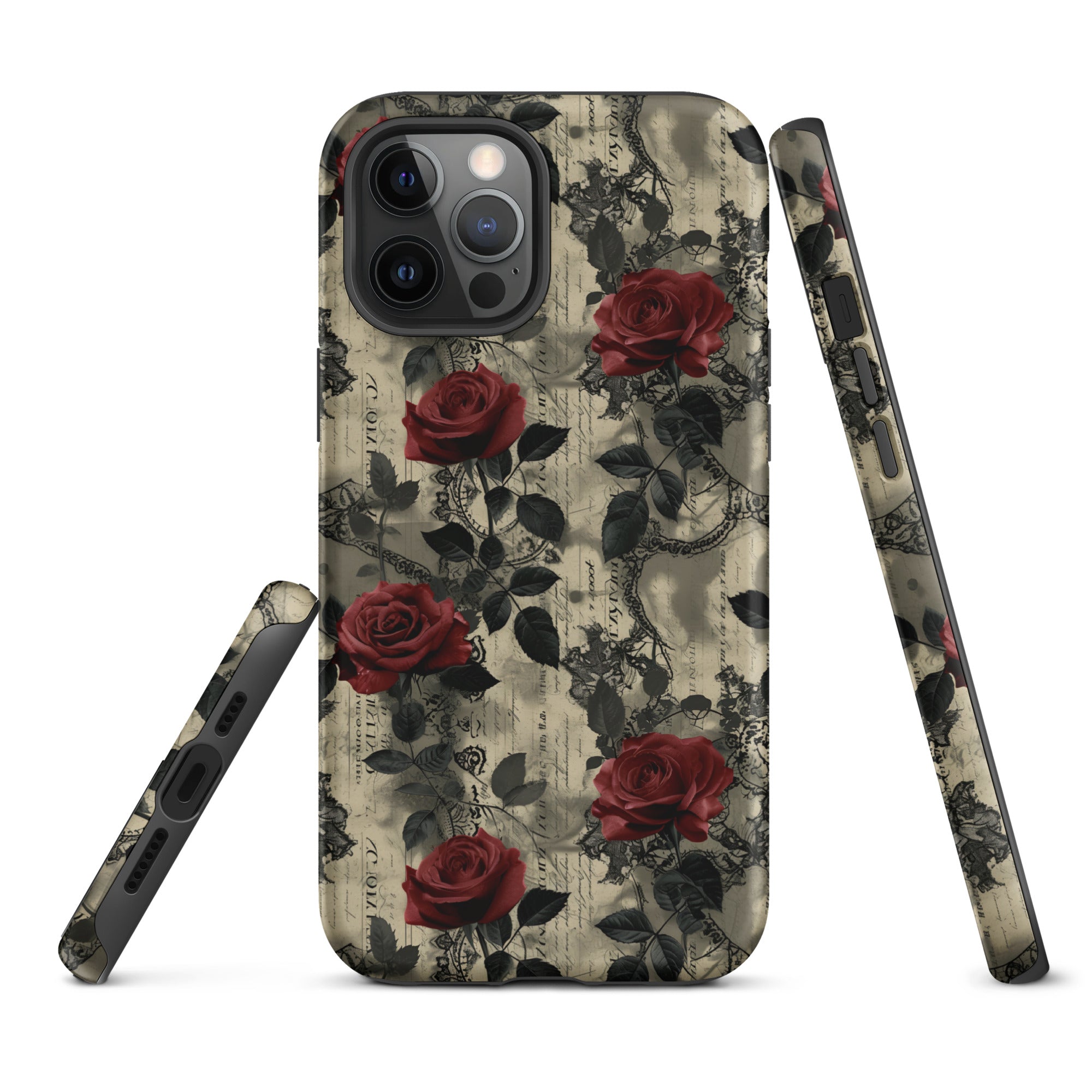 Poetic Blooms - iPhone Case