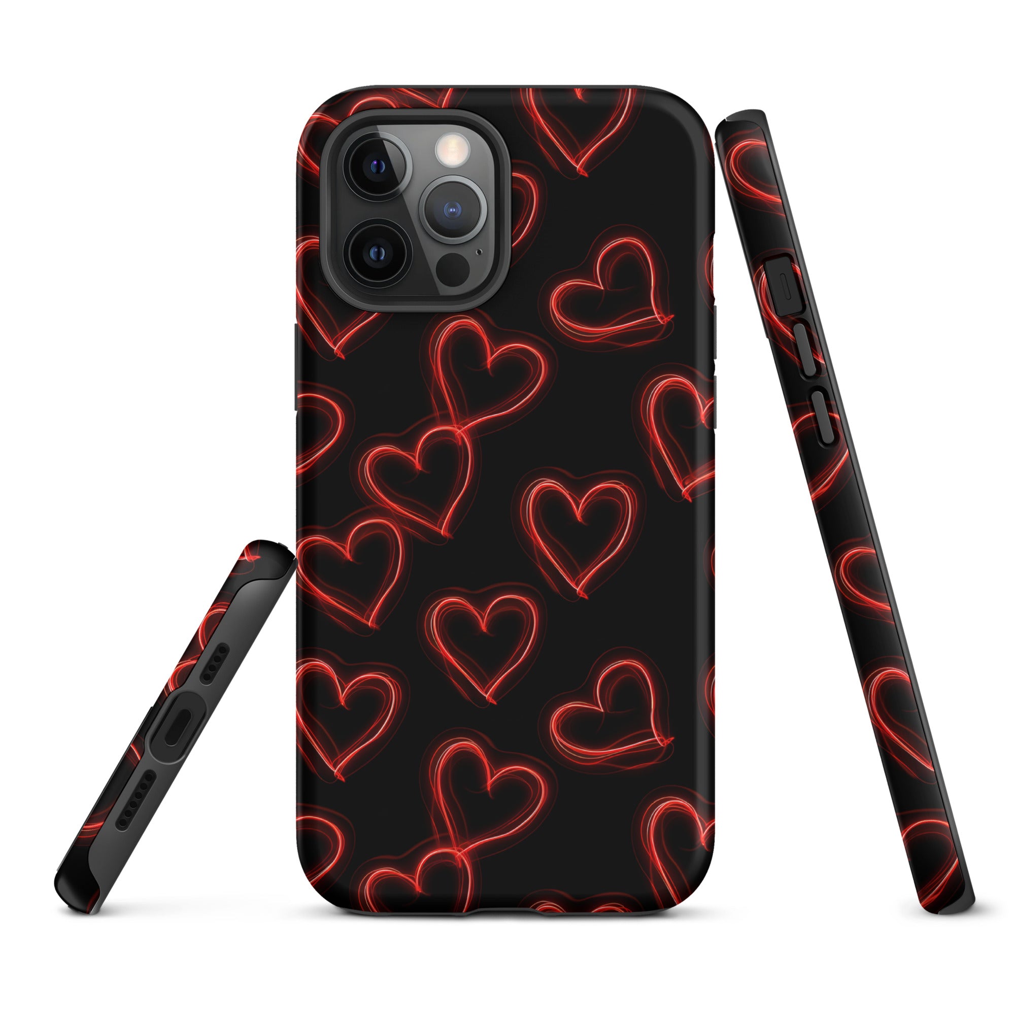 Neon Heartbeat - iPhone Case